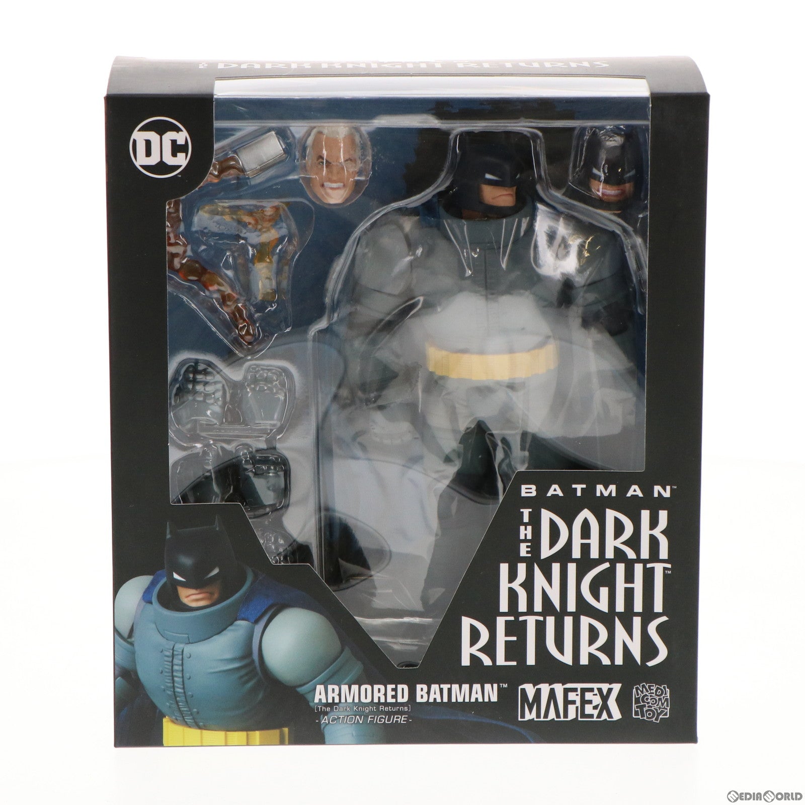 【中古即納】[FIG] マフェックス No.146 MAFEX ARMORED BATMAN(The Dark Knight Returns)(アーマード・バットマン ダークナイト・リターンズ) 完成品 可動フィギュア メディコム・トイ(20220220)