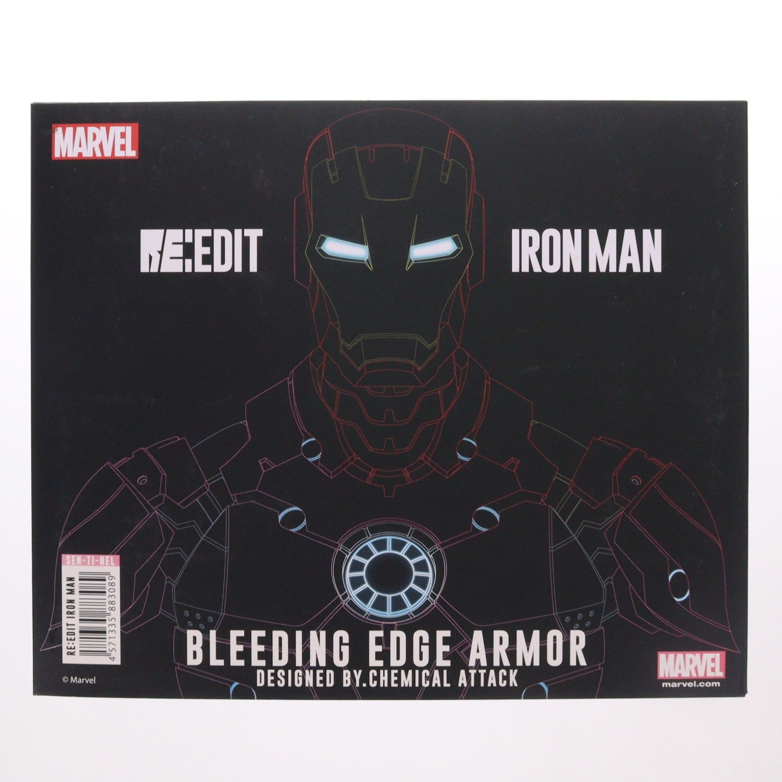 【中古即納】[FIG] RE:EDIT IRON MAN #01 Bleeding Edge Armor(ブリーディングエッジアーマー) アイアンマン ヒロイックエイジ 完成品 可動フィギュア 千値練(せんちねる)(20150111)