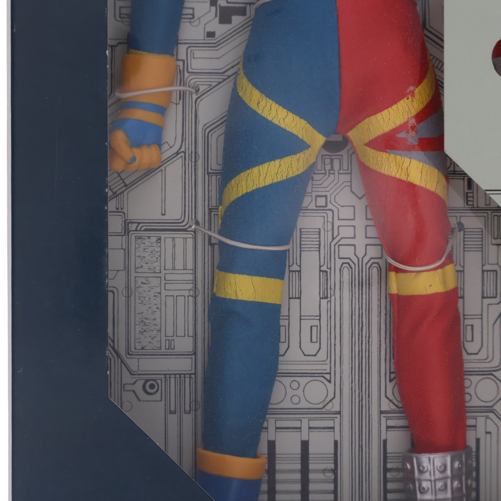 【中古即納】[FIG] リアルアクションヒーローズ No.29 RAH 人造人間キカイダー 完成品 可動フィギュア メディコム・トイ(19940131)