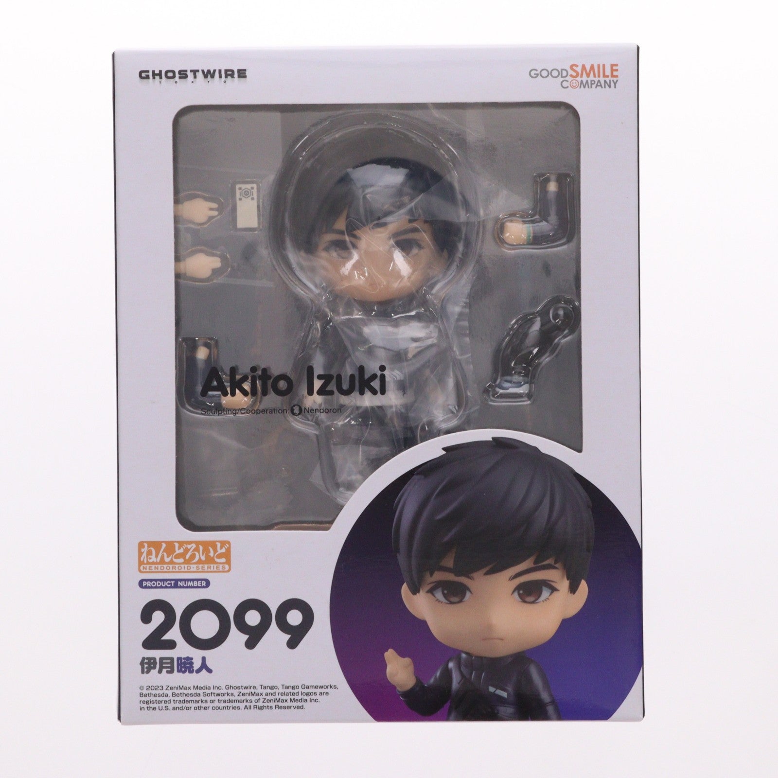 【中古即納】[FIG] ねんどろいど 2099 伊月暁人(いづきあきと) Ghostwire: Tokyo(ゴーストワイヤー トウキョウ) 完成品 可動フィギュア グッドスマイルカンパニー(20231007)