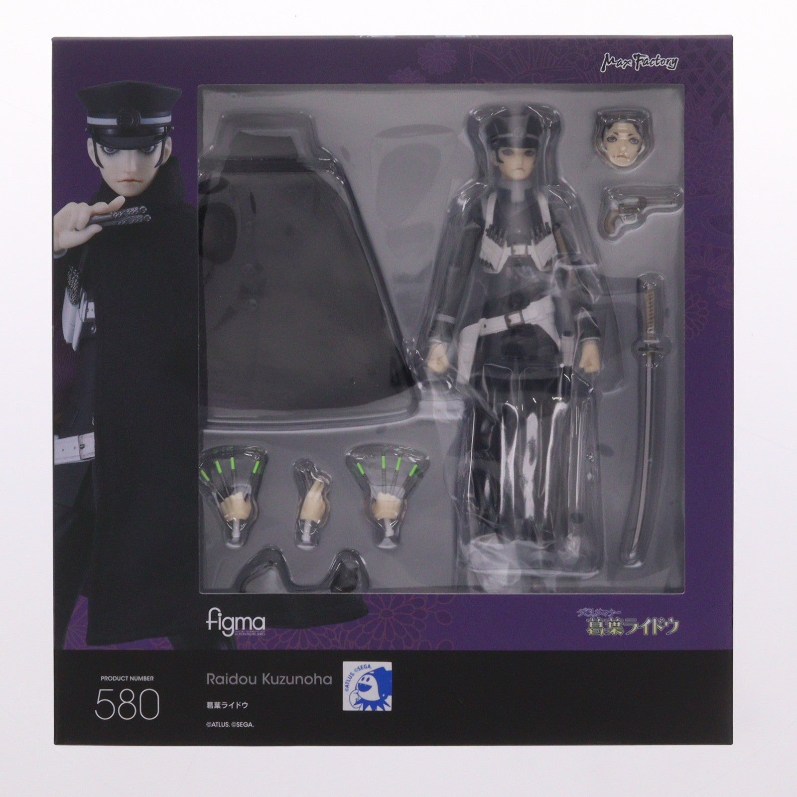 【中古即納】[FIG] (再販) figma(フィグマ) 580 葛葉ライドウ(くずのはらいどう) デビルサマナーシリーズ 完成品 可動フィギュア 一部店舗&オンラインショップ限定 マックスファクトリー(20260228)