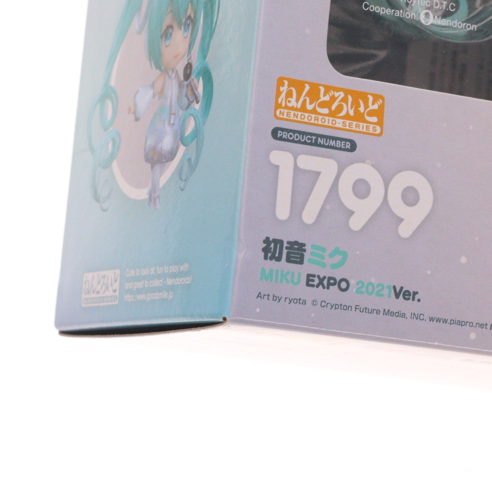 【中古即納】[FIG] GOODSMILE ONLINE SHOP限定 ねんどろいど 1799 初音ミク MIKU EXPO 2021Ver. キャラクター・ボーカル・シリーズ 01 初音ミク 完成品 可動フィギュア グッドスマイルカンパニー(20220930)