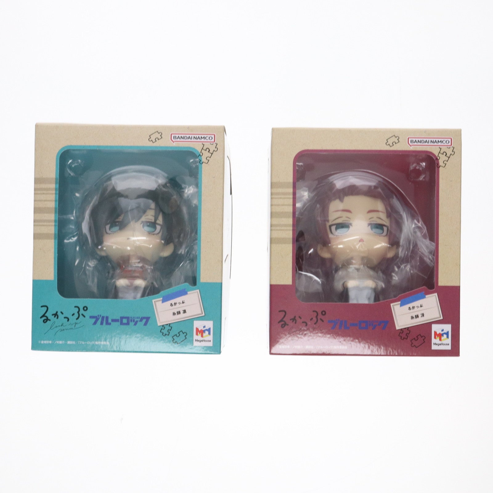 【中古即納】[FIG] 特典無し るかっぷ 糸師凛&糸師冴(いとしりん&いとしさえ) 豪華セット ブルーロック 完成品 フィギュア プレミアムバンダイ&一部流通限定 メガハウス(20241029)