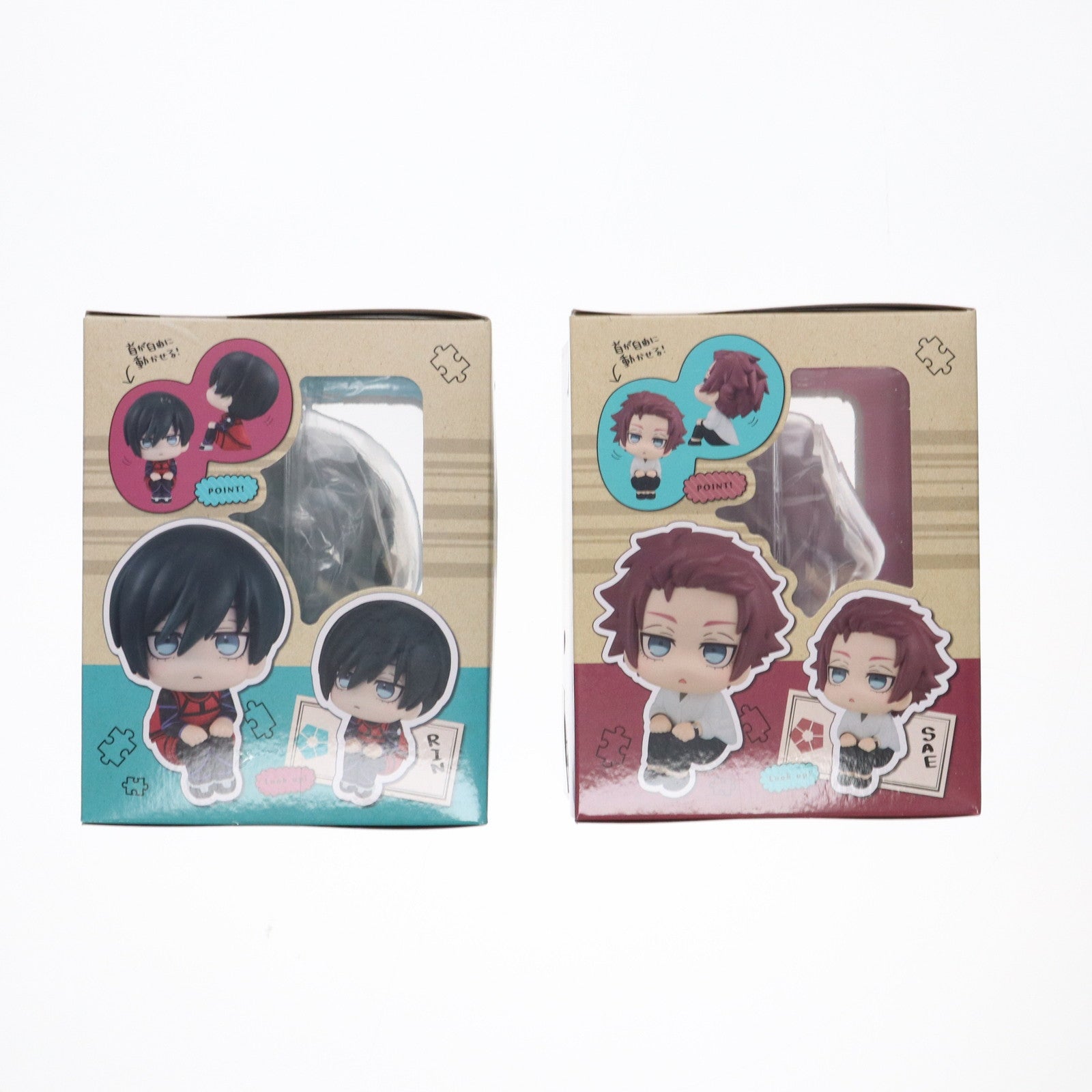 【中古即納】[FIG] 特典無し るかっぷ 糸師凛&糸師冴(いとしりん&いとしさえ) 豪華セット ブルーロック 完成品 フィギュア プレミアムバンダイ&一部流通限定 メガハウス(20241029)