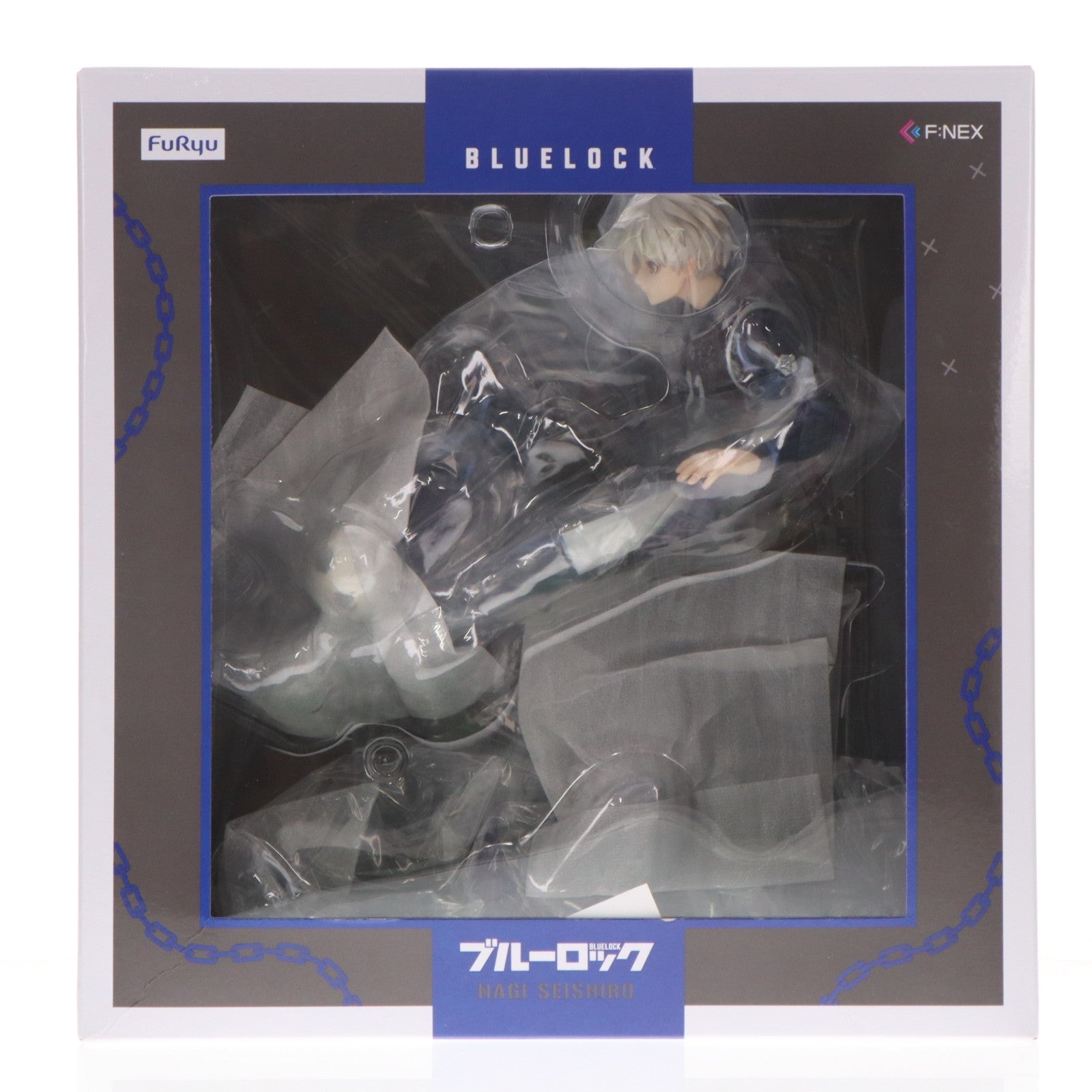 【中古即納】[FIG] FURYU HOBBY MALL限定 凪誠士郎(なぎせいしろう) ブルーロック 1/7 完成品 フィギュア(AMU-FNX0940) フリュー(20231205)