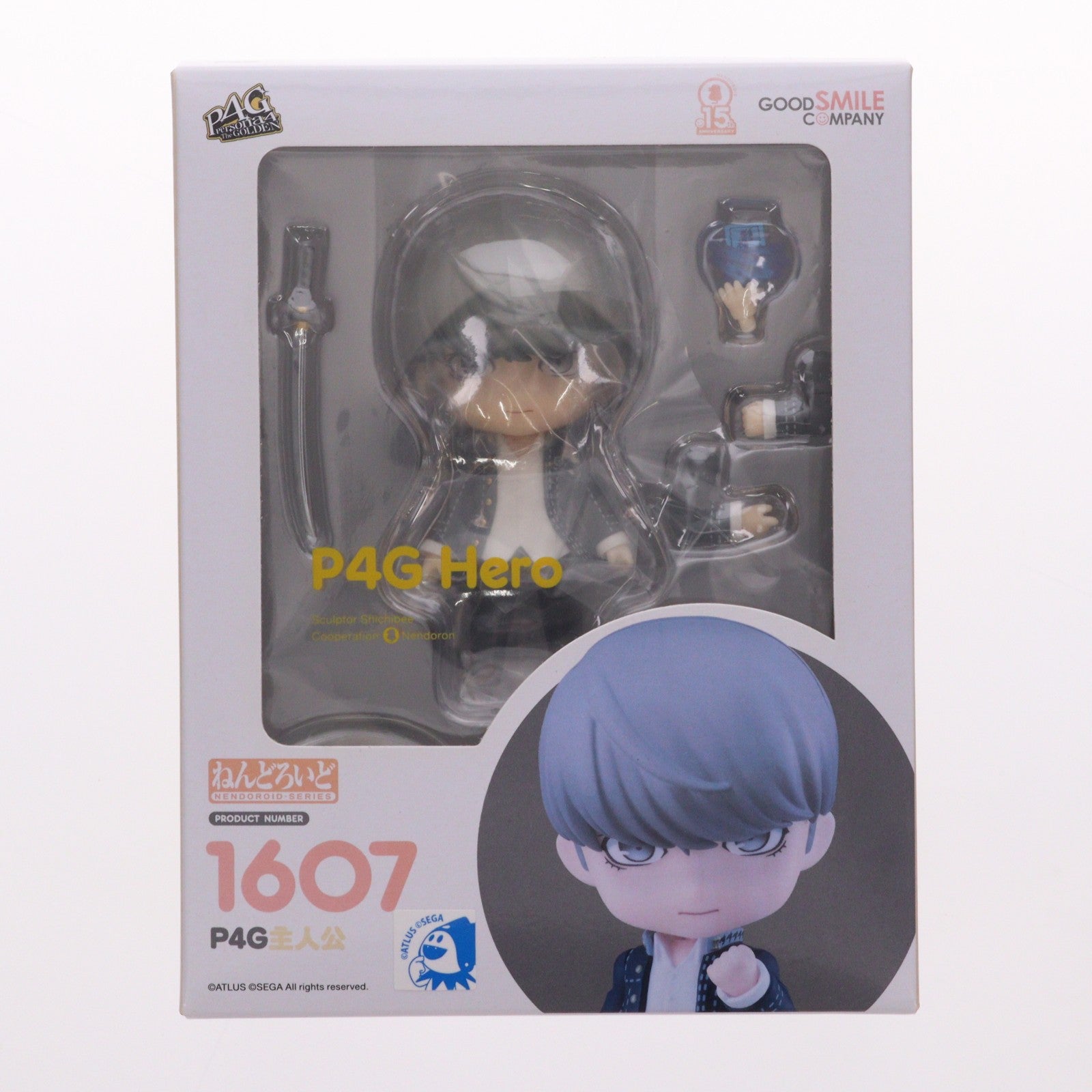 【中古即納】[FIG] ねんどろいど 1607 P4G主人公 ペルソナ4 ザ・ゴールデン 完成品 可動フィギュア グッドスマイルカンパニー(20211201)