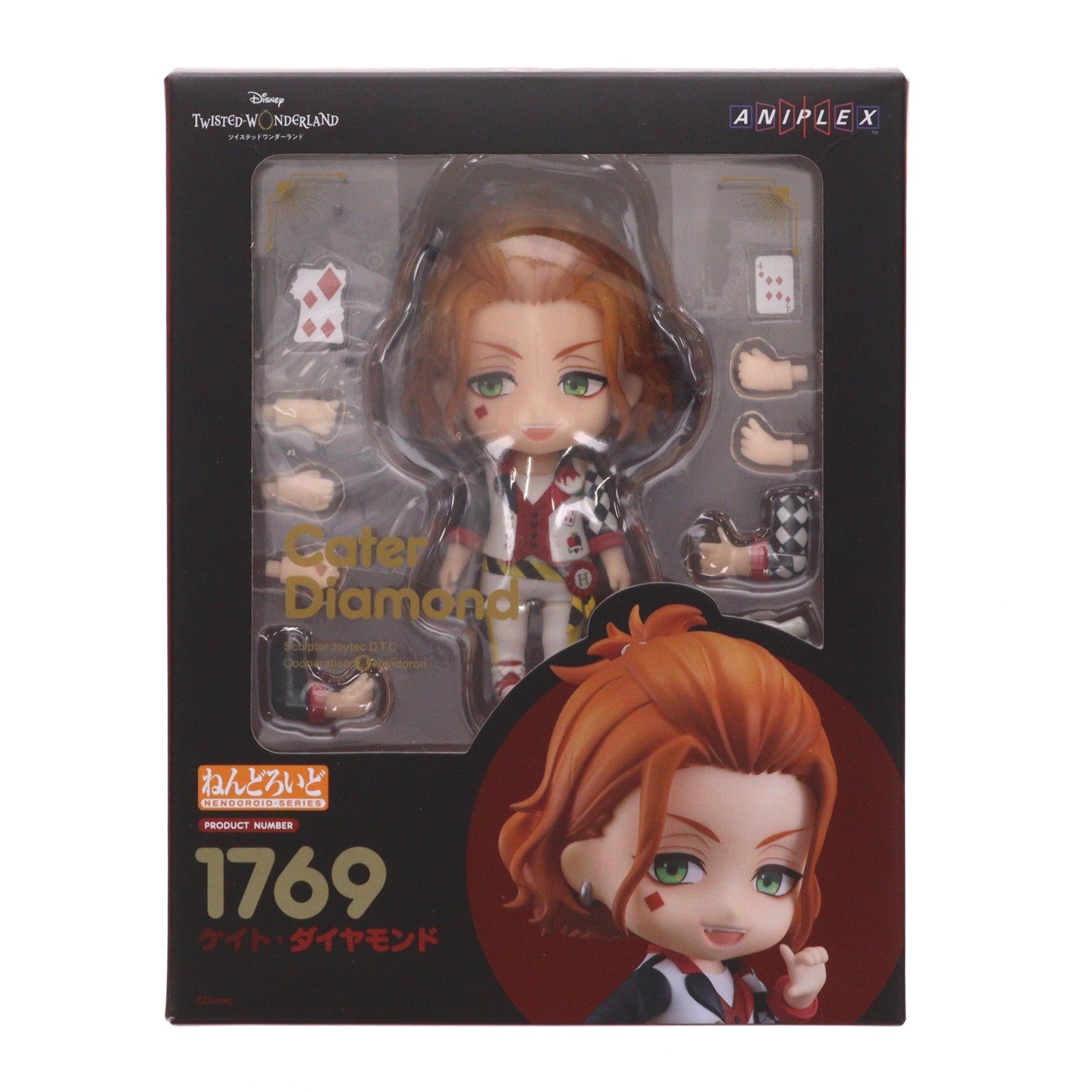 【中古即納】[FIG] ねんどろいど 1769 ケイト・ダイヤモンド ディズニー ツイステッドワンダーランド 完成品 可動フィギュア GOODSMILE ONLINE SHOP&ANIPLEX+限定 アニプレックス/オランジュ・ルージュ(20220731)