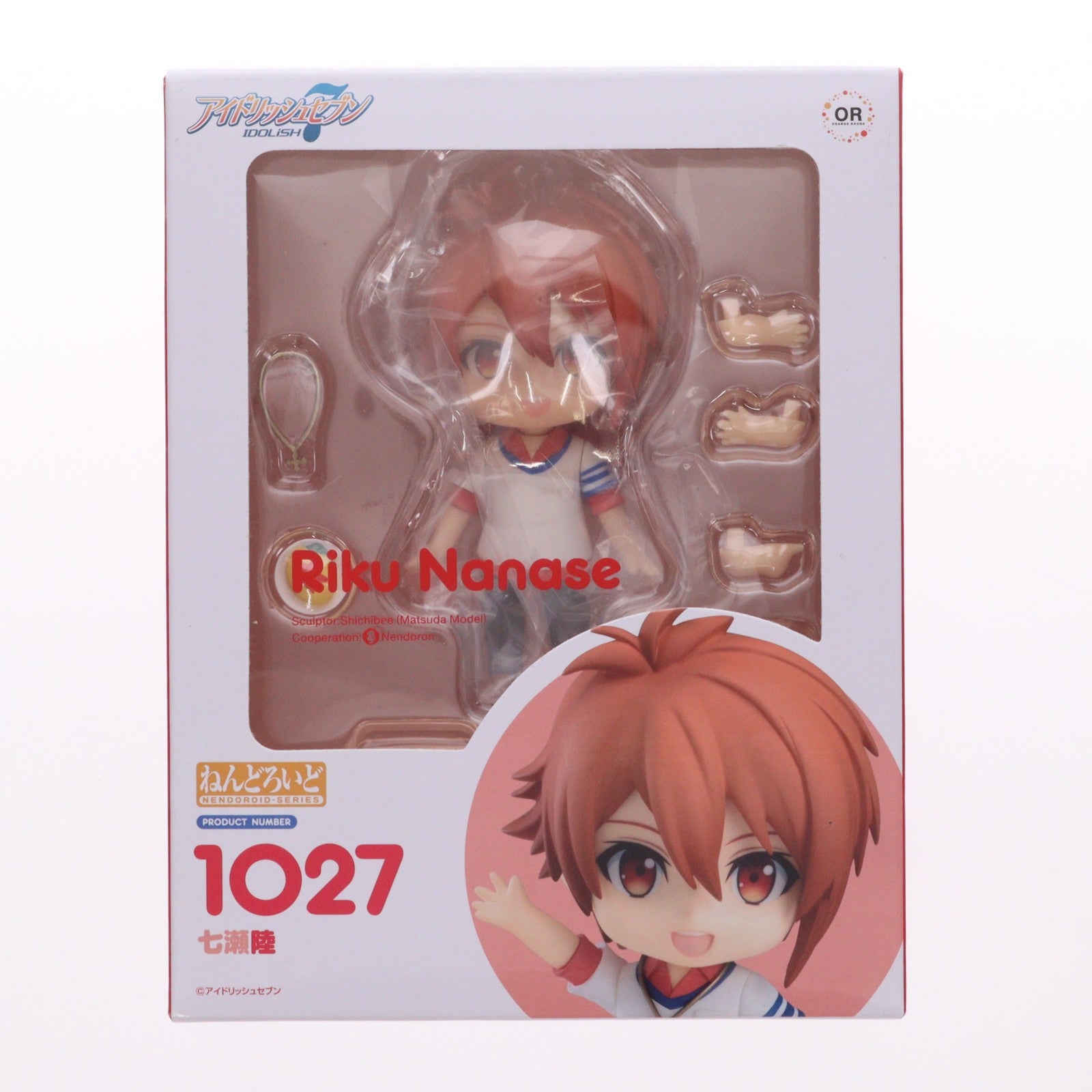 【中古即納】[FIG] (再販) ねんどろいど 1027 七瀬陸(ななせりく) アイドリッシュセブン 完成品 可動フィギュア オランジュ・ルージュ/グッドスマイルカンパニー(20240526)