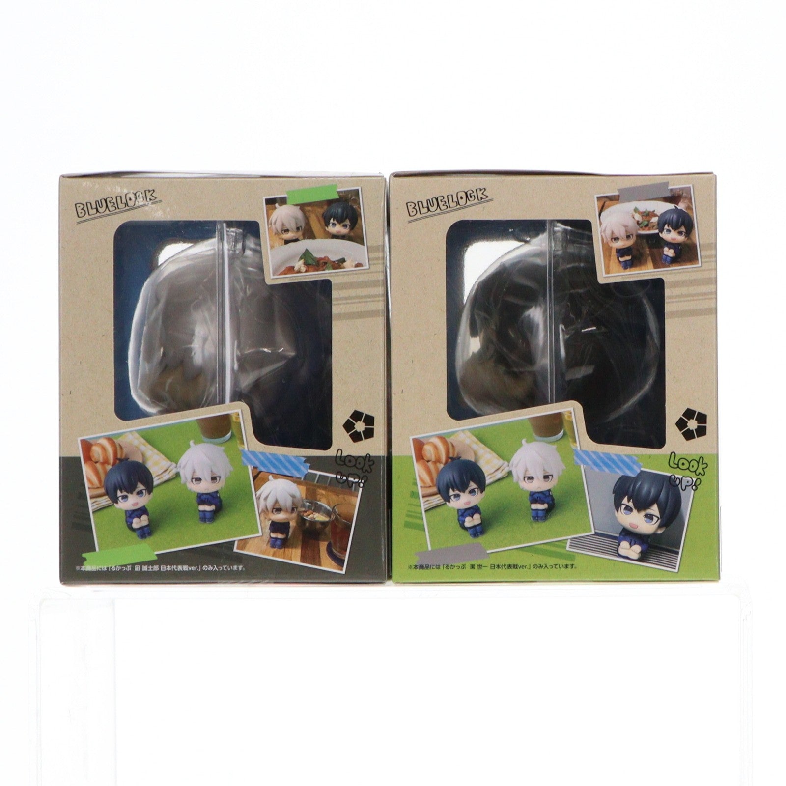 【中古即納】[FIG] るかっぷ 潔世一(いさぎよいち)&凪誠士郎(なぎせいしろう) 日本代表戦ver. 豪華セット ブルーロック 完成品 フィギュア プレミアムバンダイ&アニメイト限定 メガハウス(20250831)