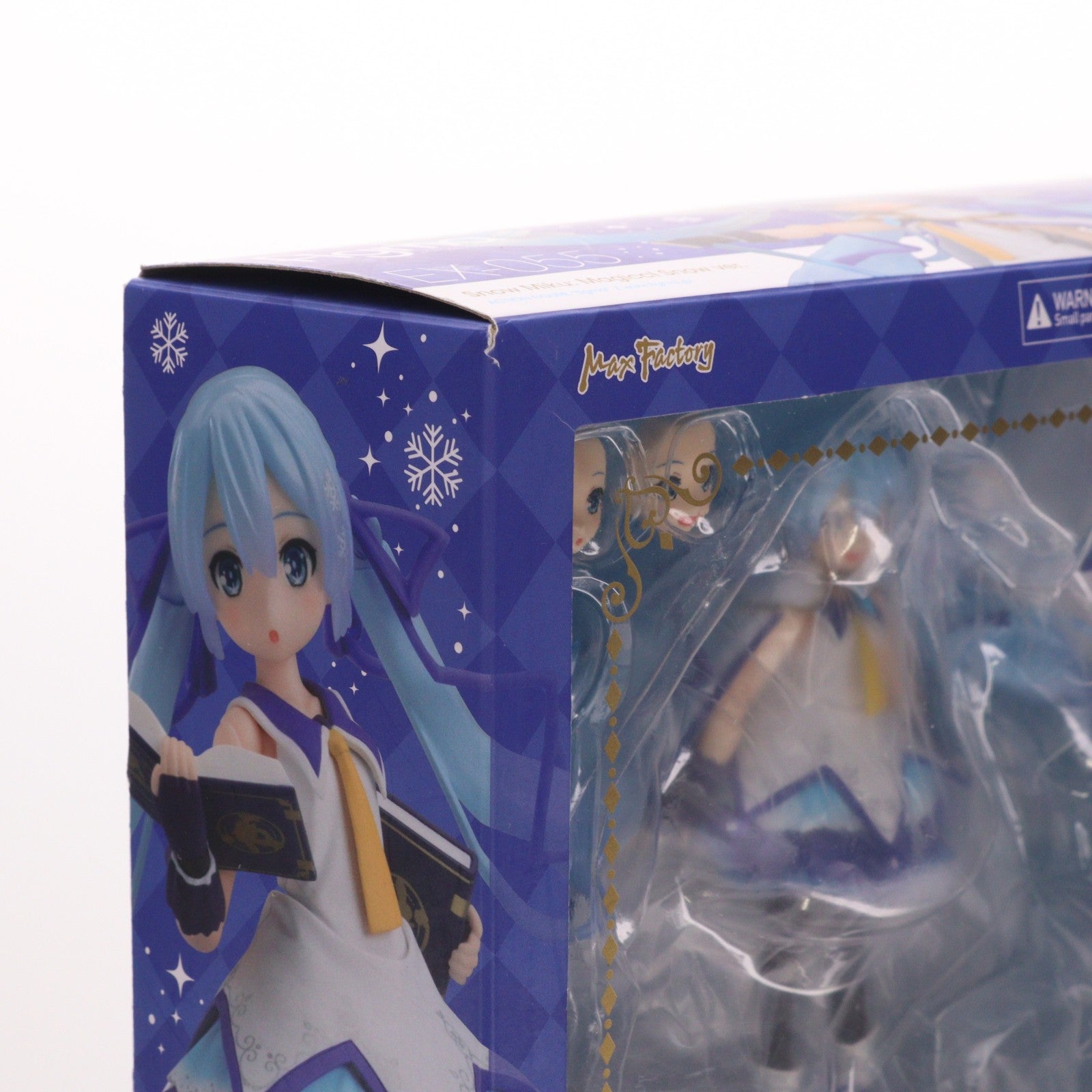【中古即納】[FIG] figma(フィグマ) EX-055 雪ミク Magical Snow ver. 初音ミク 完成品 可動フィギュア 雪ミク スカイタウン&GOODSMILE ONLINE SHOP限定 マックスファクトリー(20190810)