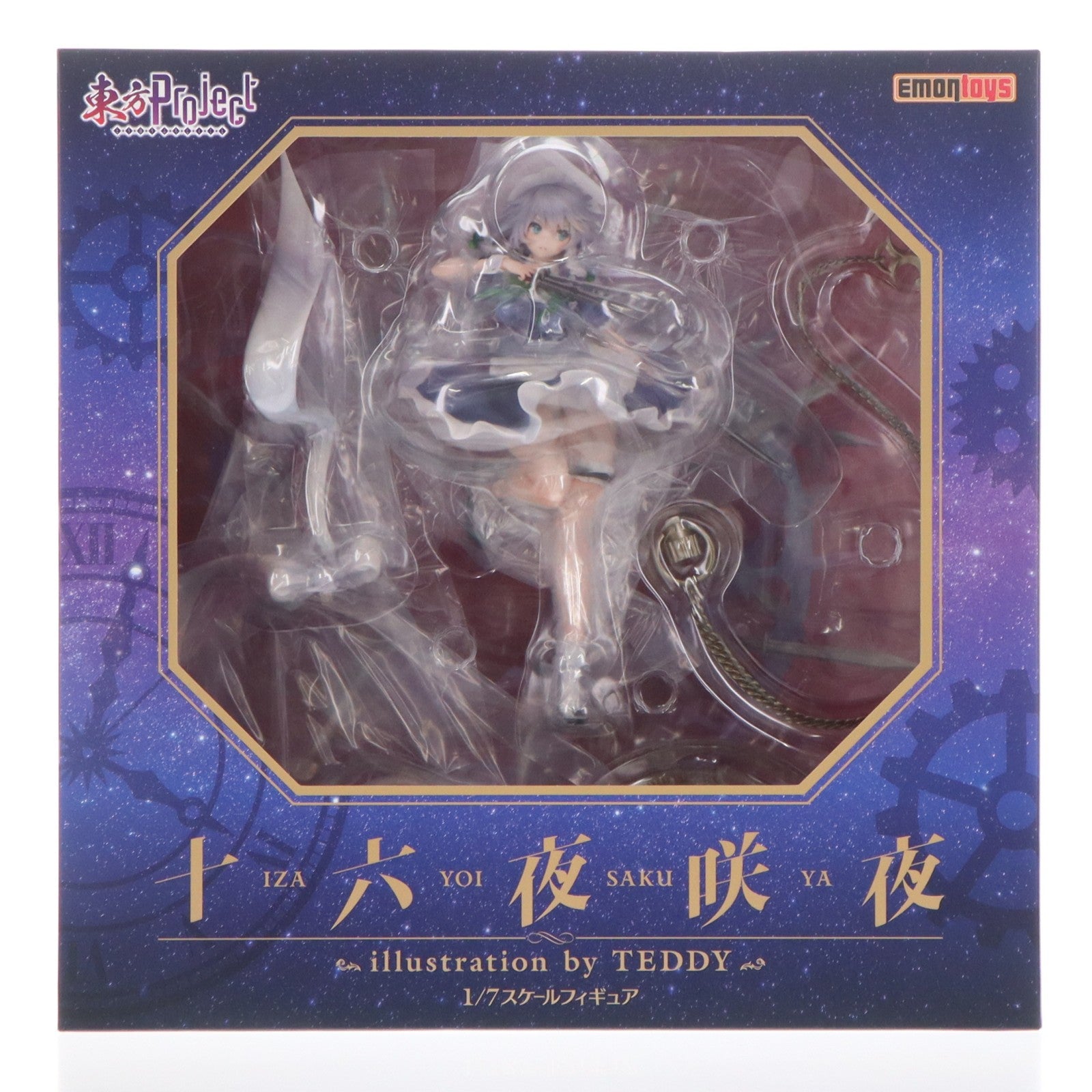 【中古即納】[FIG] 十六夜咲夜(いざよいさくや) illustration by TEDDY 東方Project 1/7 完成品 フィギュア 絵梦トイズ(エモントイズ)(20240517)