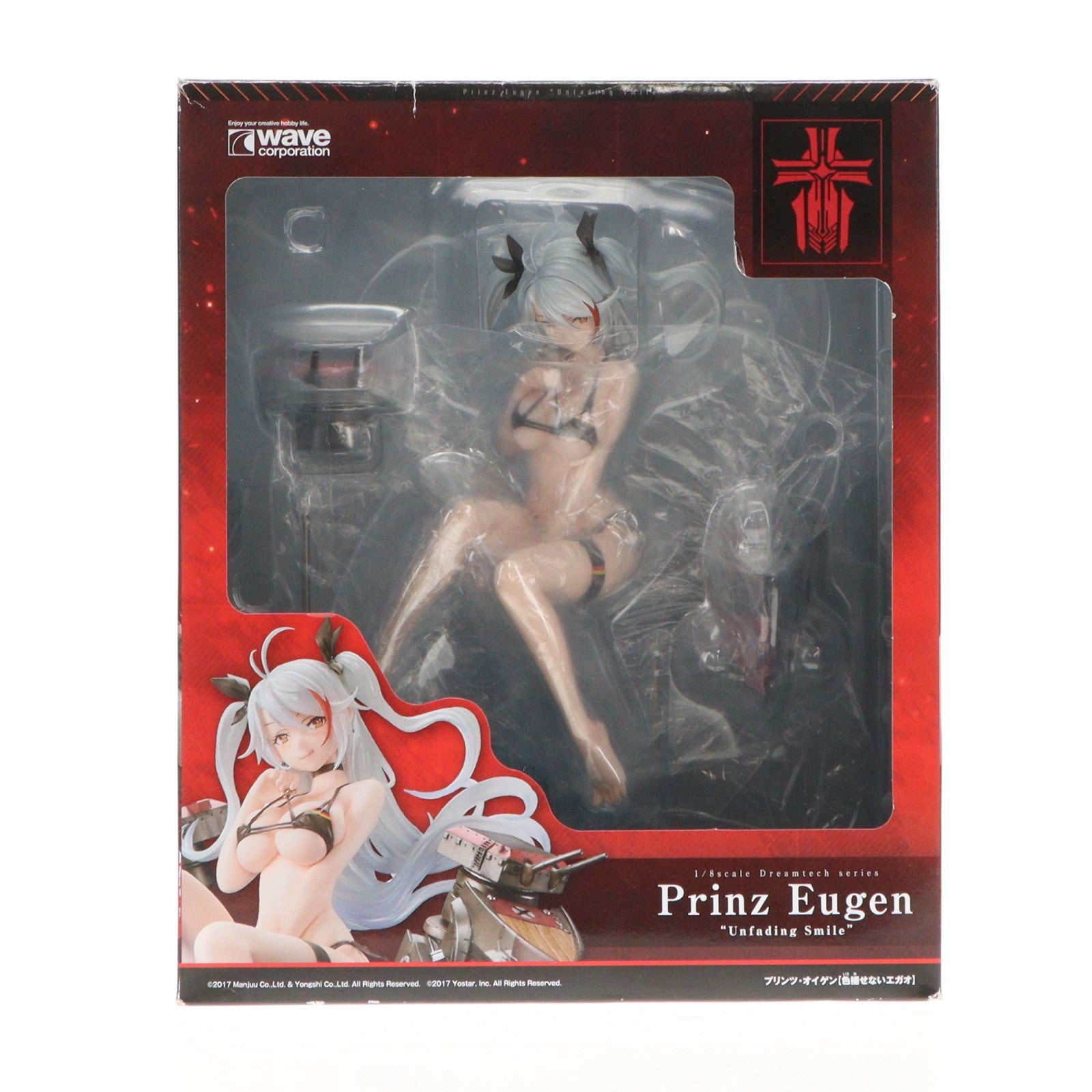 【中古即納】[FIG] ドリームテック プリンツ・オイゲン【色褪せないエガオ】 アズールレーン 1/8 完成品 フィギュア(DT-138) ウェーブ(WAVE)(20200830)