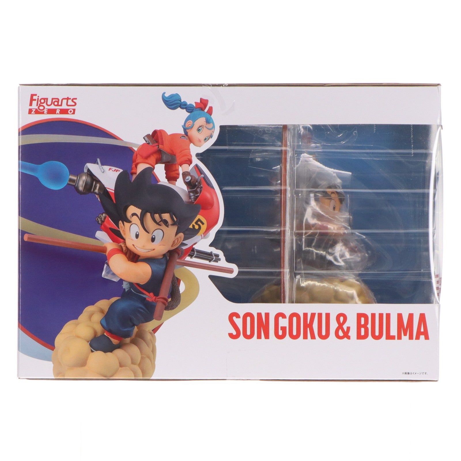 【中古即納】[FIG] 魂ウェブ商店限定 フィギュアーツZERO 孫悟空&ブルマ ドラゴンボール 完成品 フィギュア バンダイスピリッツ(20250523)