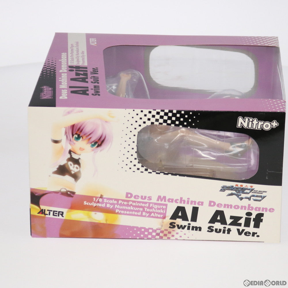 【中古即納】[FIG] アル・アジフ 水着Ver. 斬魔大聖デモンベイン 1/8 完成品 フィギュア アルター(20070714)