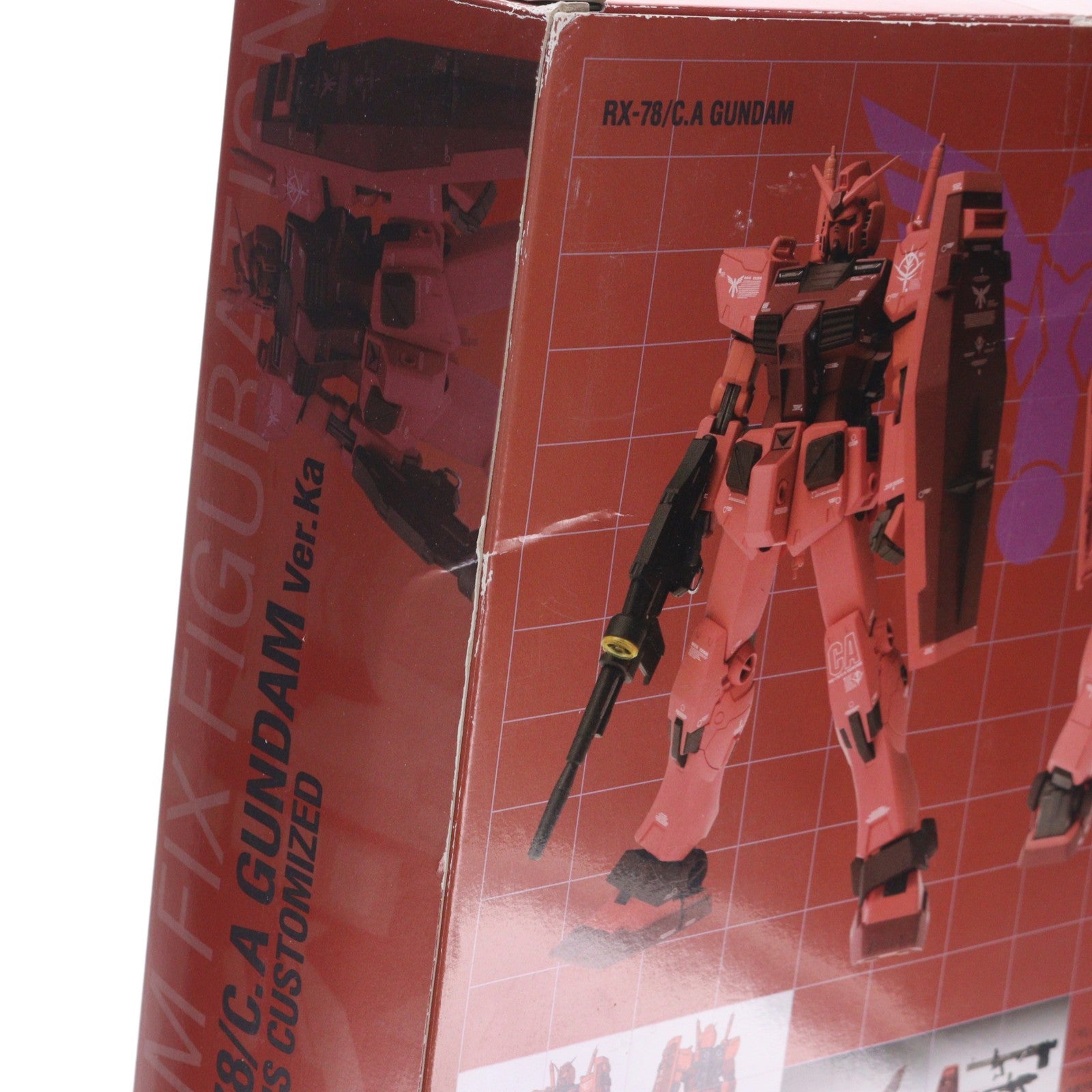 【中古即納】[FIG] GUNDAM FIX FIGURATION METAL COMPOSITE LIMITED RX-78 C.Aガンダム Ver.Ka キャスバル専用ガンダム 機動戦士ガンダム ギレンの野望 アクシズの脅威 完成品 フィギュア バンダイ(20080131)