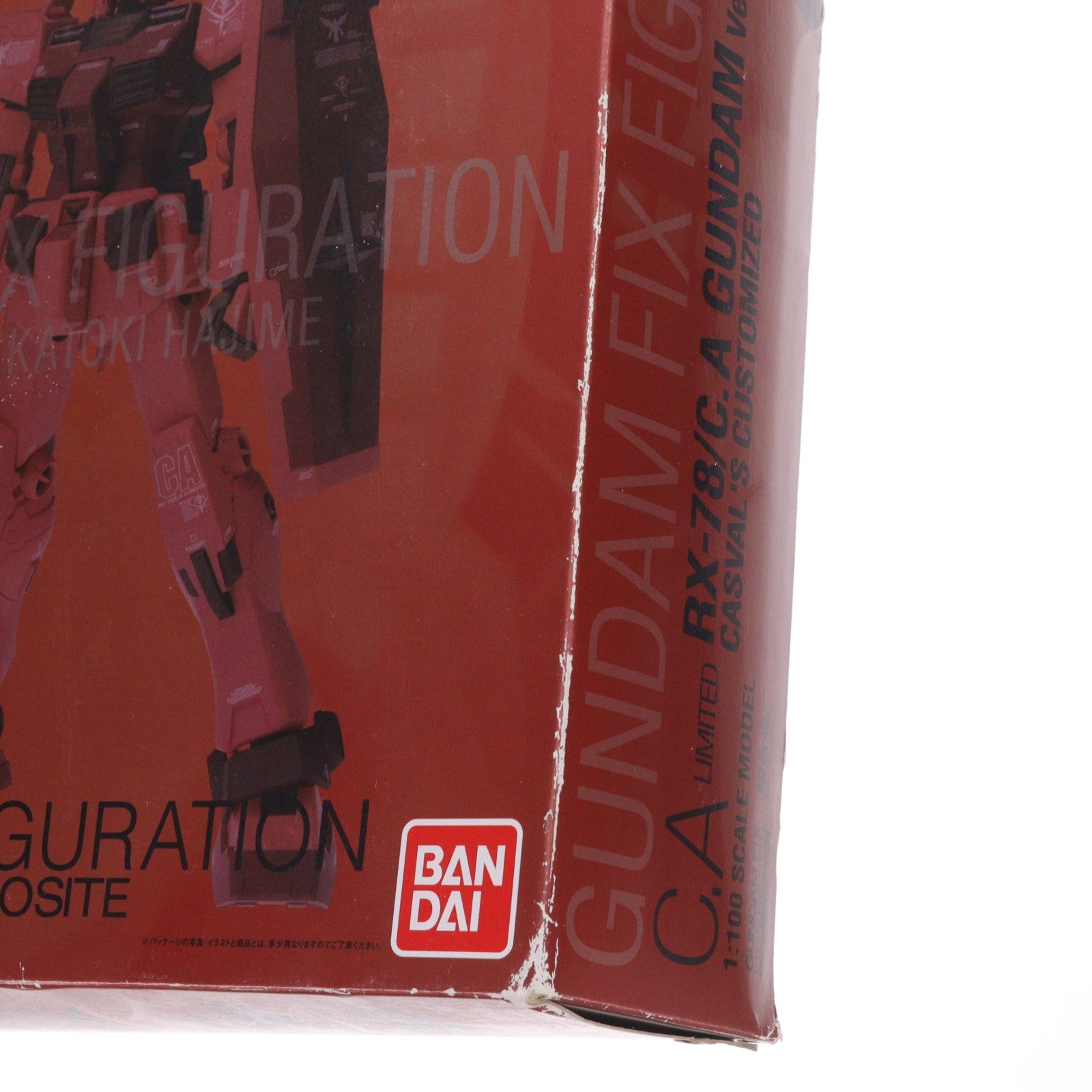 【中古即納】[FIG] GUNDAM FIX FIGURATION METAL COMPOSITE LIMITED RX-78 C.Aガンダム Ver.Ka キャスバル専用ガンダム 機動戦士ガンダム ギレンの野望 アクシズの脅威 完成品 フィギュア バンダイ(20080131)