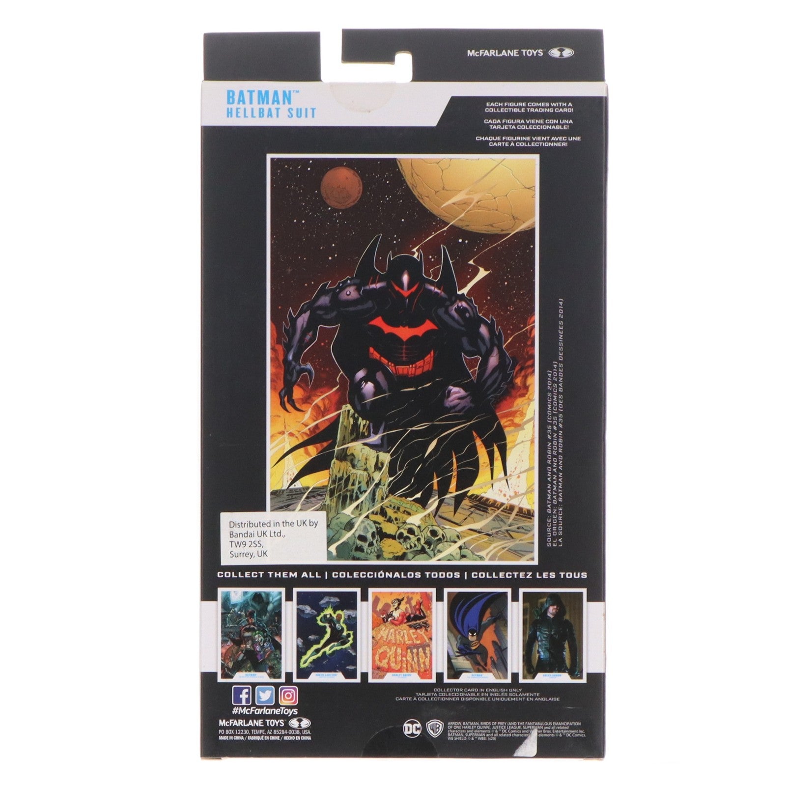 【中古即納】[FIG] DCマルチバース #010 ヘルバットアーマー・バットマン[コミック] DCコミックス 完成品 7インチ・アクションフィギュア(海外流通版) マクファーレン・トイズ(20200227)