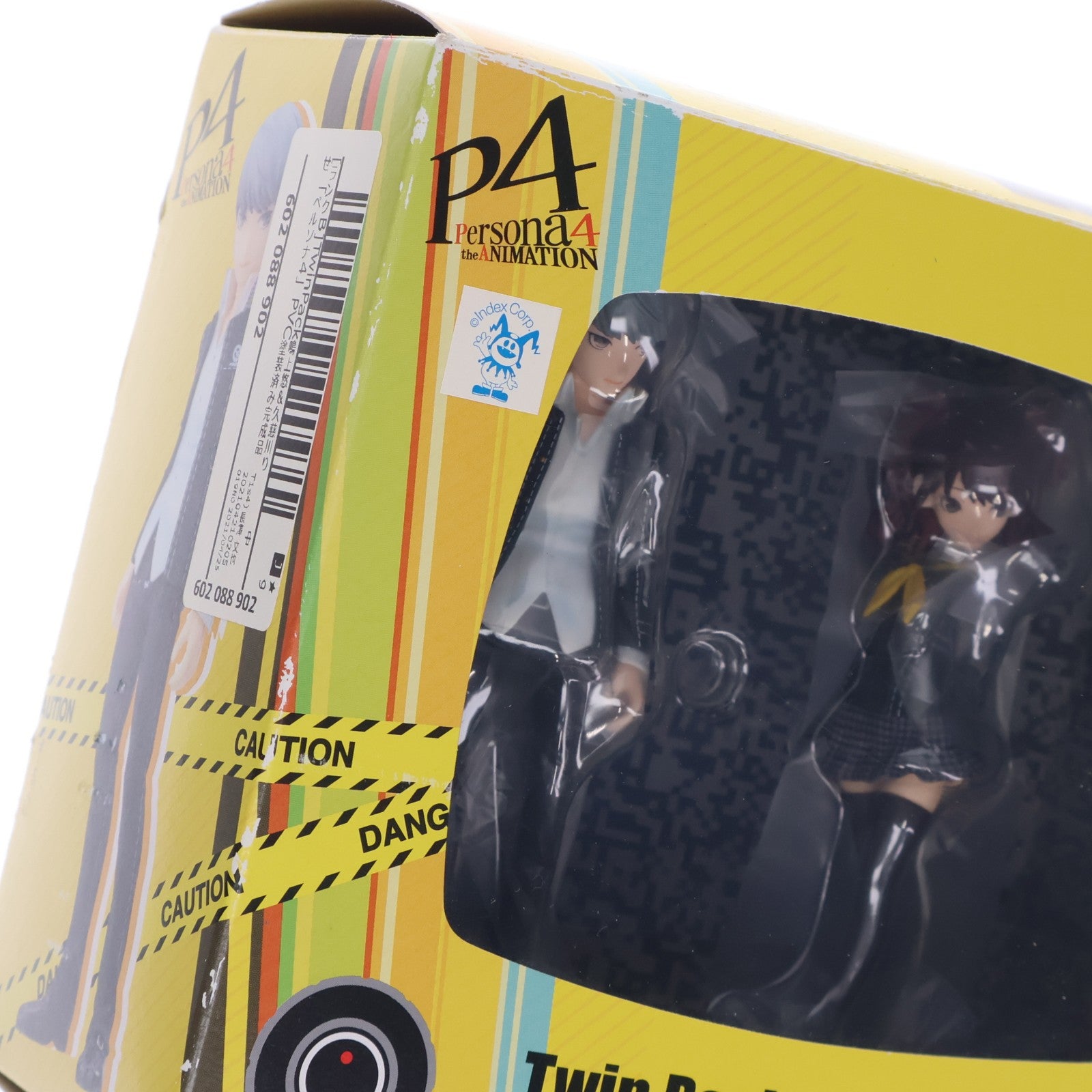 【中古即納】[FIG] Twin Pack 鳴上悠&久慈川りせ(なるかみ ゆう&くじかわりせ) テレビアニメ「ペルソナ4」 完成品 フィギュア Phat!(ファット・カンパニー)(20130330)