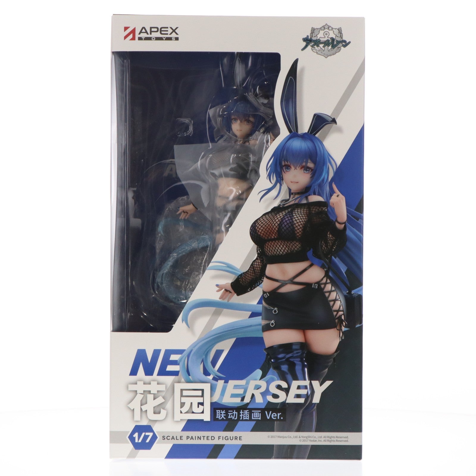 【中古即納】[FIG] 色紙付属 ニュージャージー コラボイラストVer. アズールレーン 1/7 完成品 フィギュア APEX(エーペックス)(20260128)