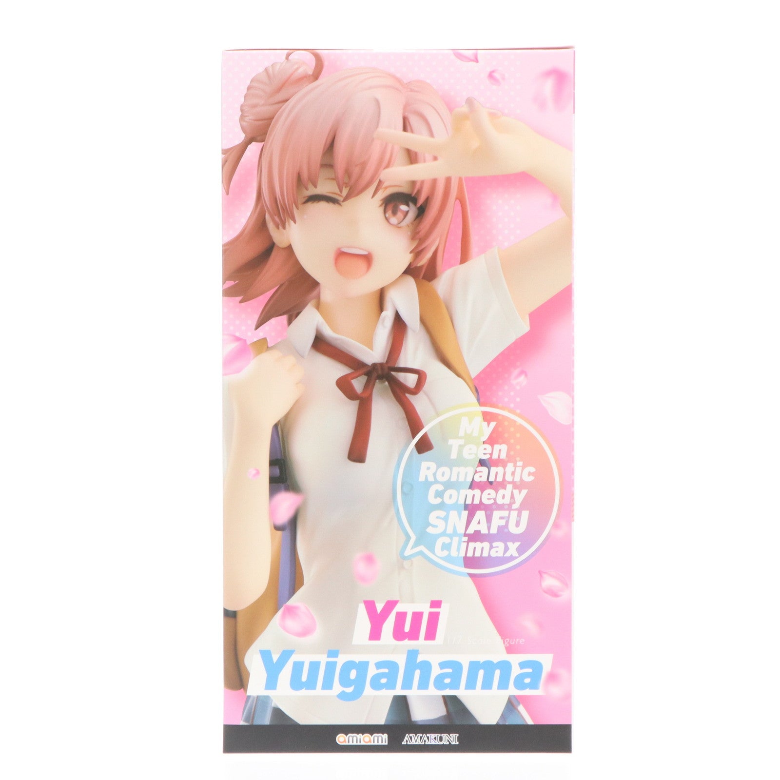 【中古即納】[FIG] あみあみ限定 由比ヶ浜結衣(ゆいがはまゆい) やはり俺の青春ラブコメはまちがっている。完 1/7 完成品 フィギュア あみあみ/AMAKUNI(アマクニ)(20240531)