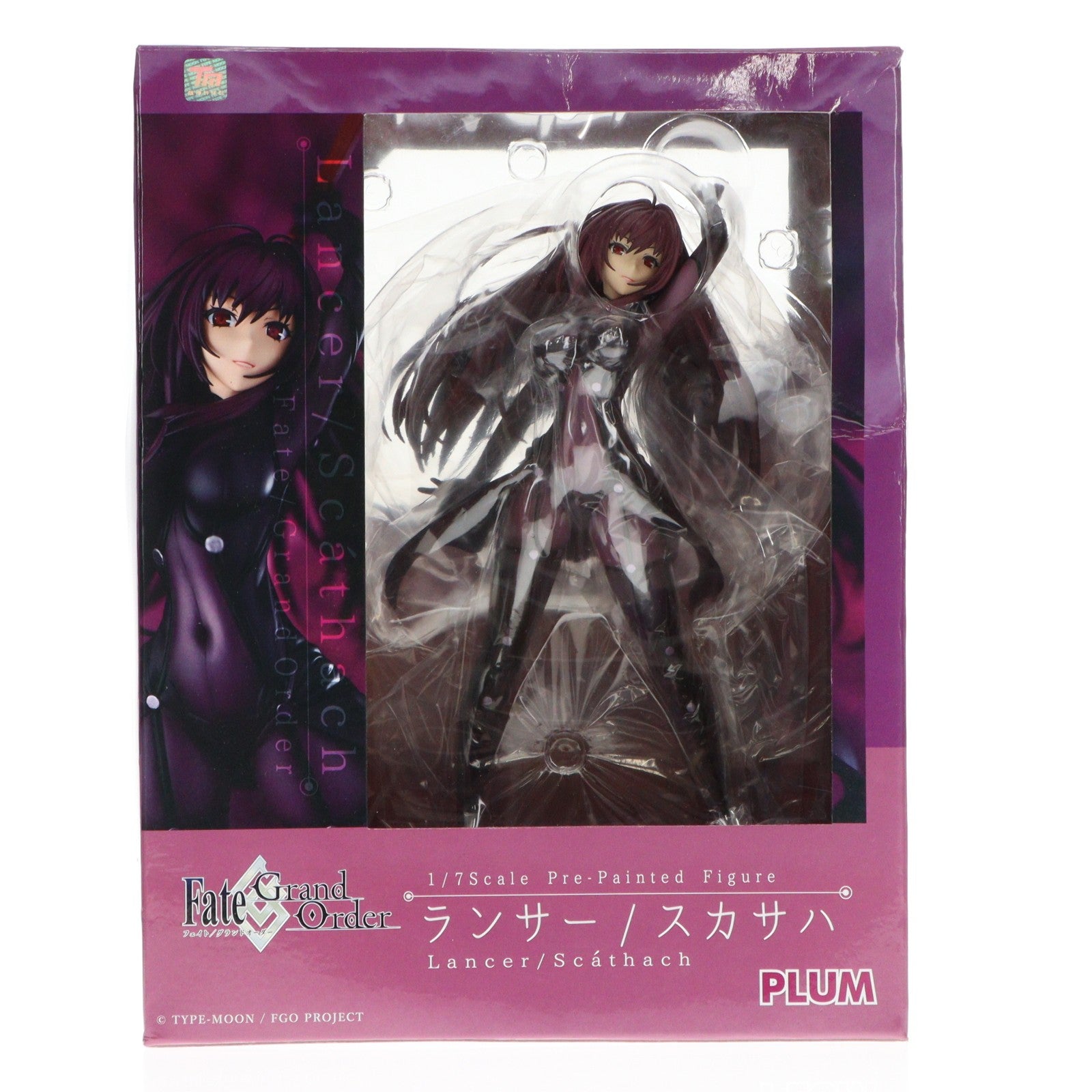【中古即納】[FIG] ランサー/スカサハ Fate/Grand Order(フェイト/グランドオーダー) 1/7 完成品 フィギュア(PF063) PLUM(プラム)(20161127)