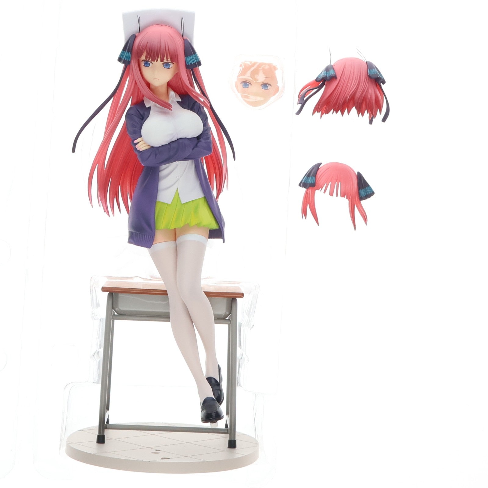 【中古即納】[FIG] コトブキヤショップ限定特典付属 中野二乃(なかのにの) 五等分の花嫁 1/8 完成品 フィギュア(PP891) コトブキヤ(20210926)