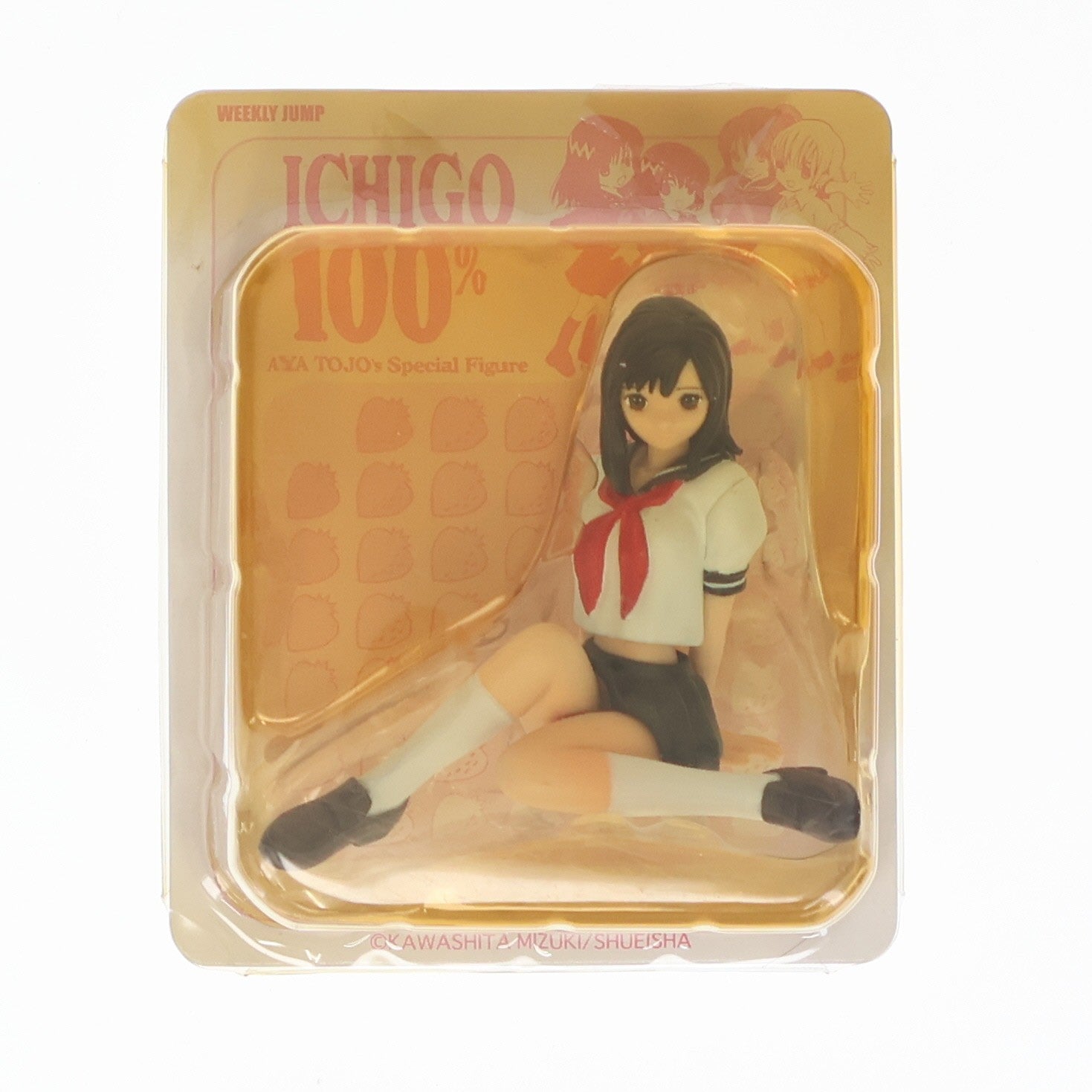 【中古即納】[FIG] 東城綾(とうじょうあや) いちご100% 週刊少年ジャンプ 応募者全員サービス 完成品 フィギュア 集英社(19991231)