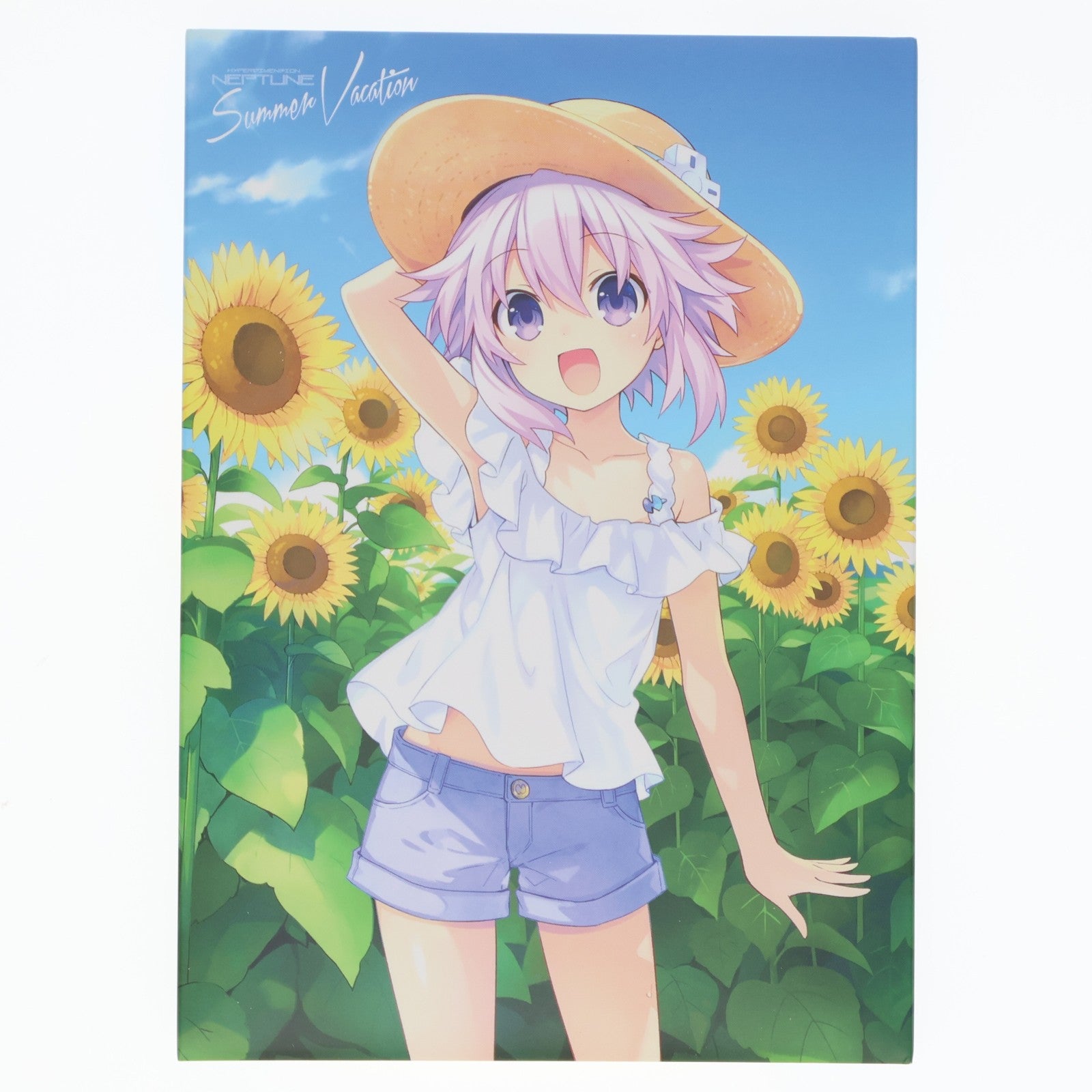 【中古即納】[FIG] Blu-ray OVA 超次元ゲイム ネプテューヌ ～ねぷのなつやすみ～(完全初回限定生産) パープルハート・ライラックCOOL 1/7 完成品 フィギュア同梱(FFXT-0005) フロンティアワークス(20201225)