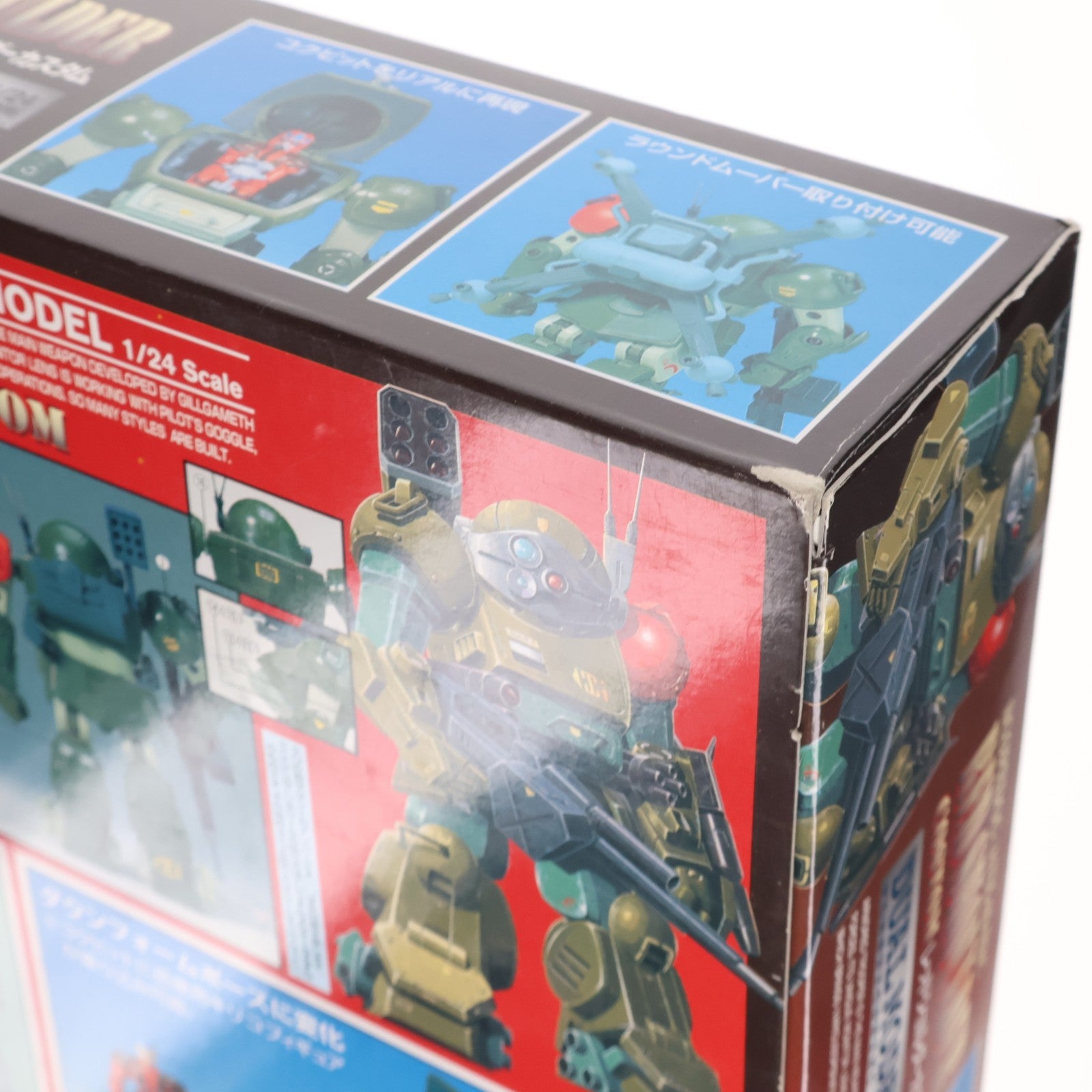 【中古即納】[FIG] デュアルモデル スコープドッグ完全武装型レッドショルダーカスタム 装甲騎兵ボトムズ 1/24 完成品 可動フィギュア タカラ(19991231)