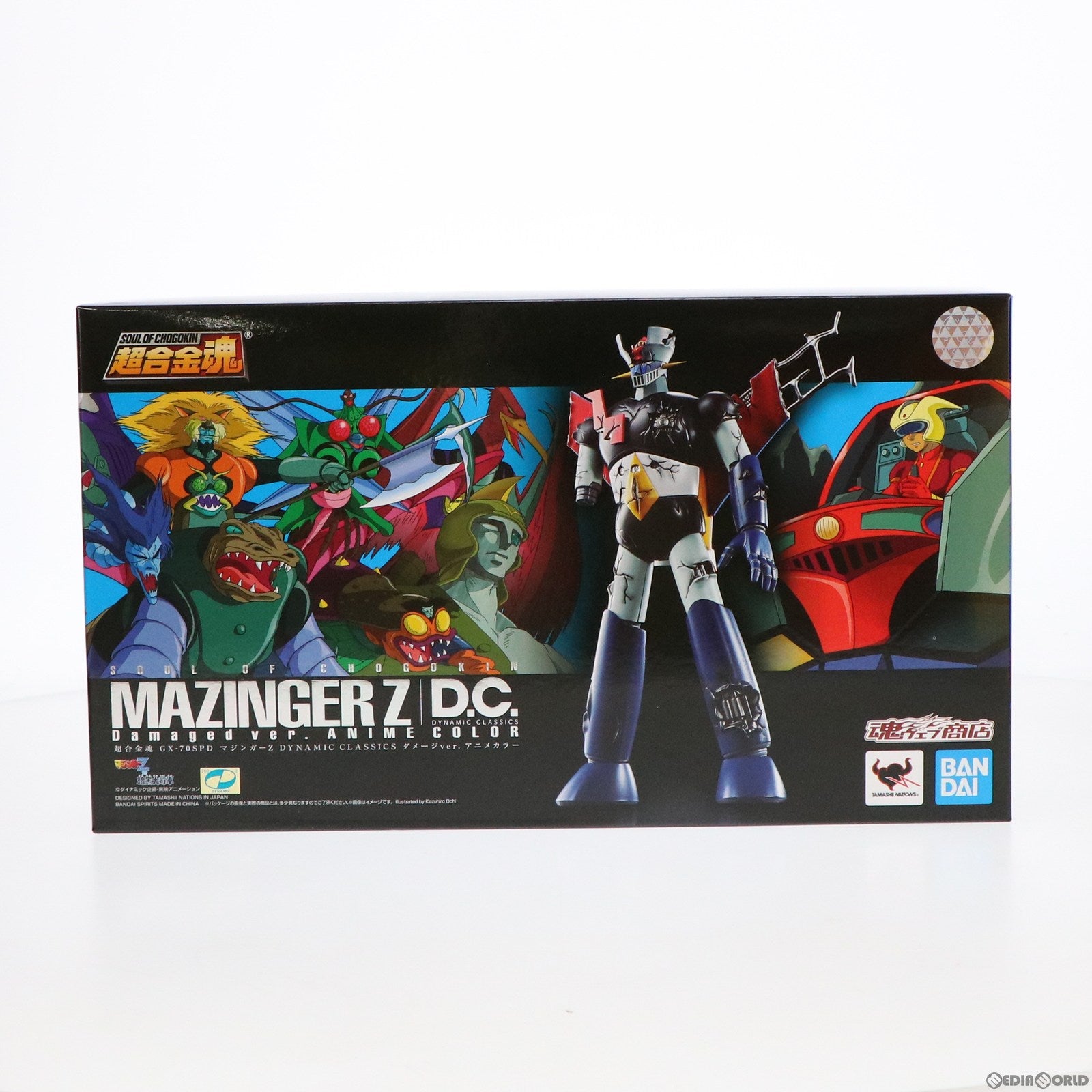 【中古即納】[FIG] 魂ウェブ商店限定 超合金魂 GX-70SPD マジンガーZ D.C.ダメージver. アニメカラー 完成トイ バンダイスピリッツ(20191231)