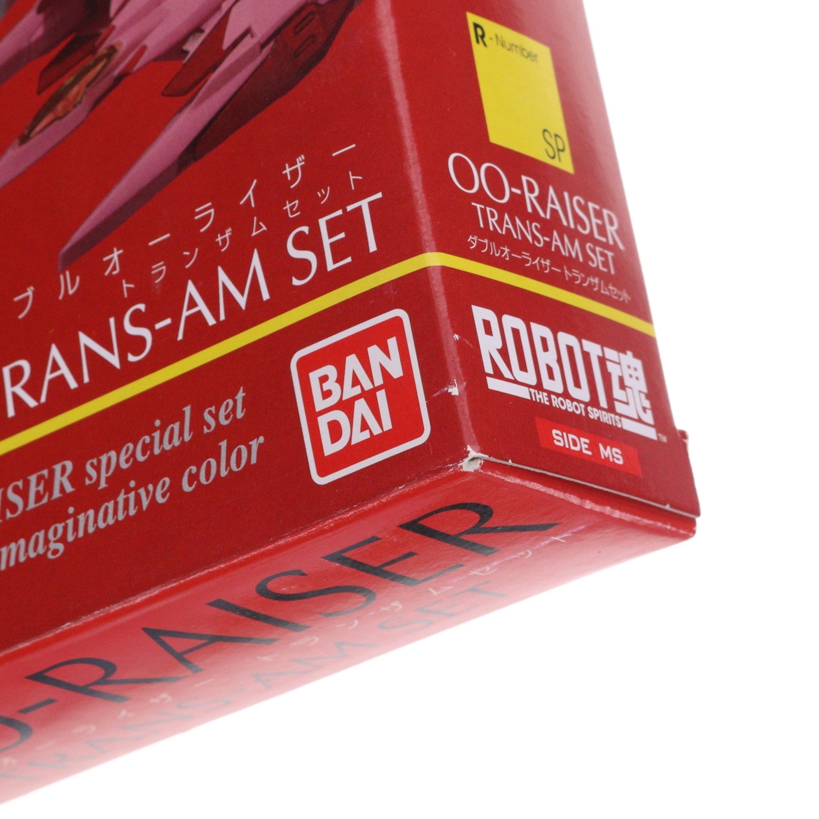 【中古即納】[FIG] ROBOT魂(SIDE MS) ダブルオーライザー トランザムセット 機動戦士ガンダム00(ダブルオー) 完成品 可動フィギュア バンダイ(20081227)