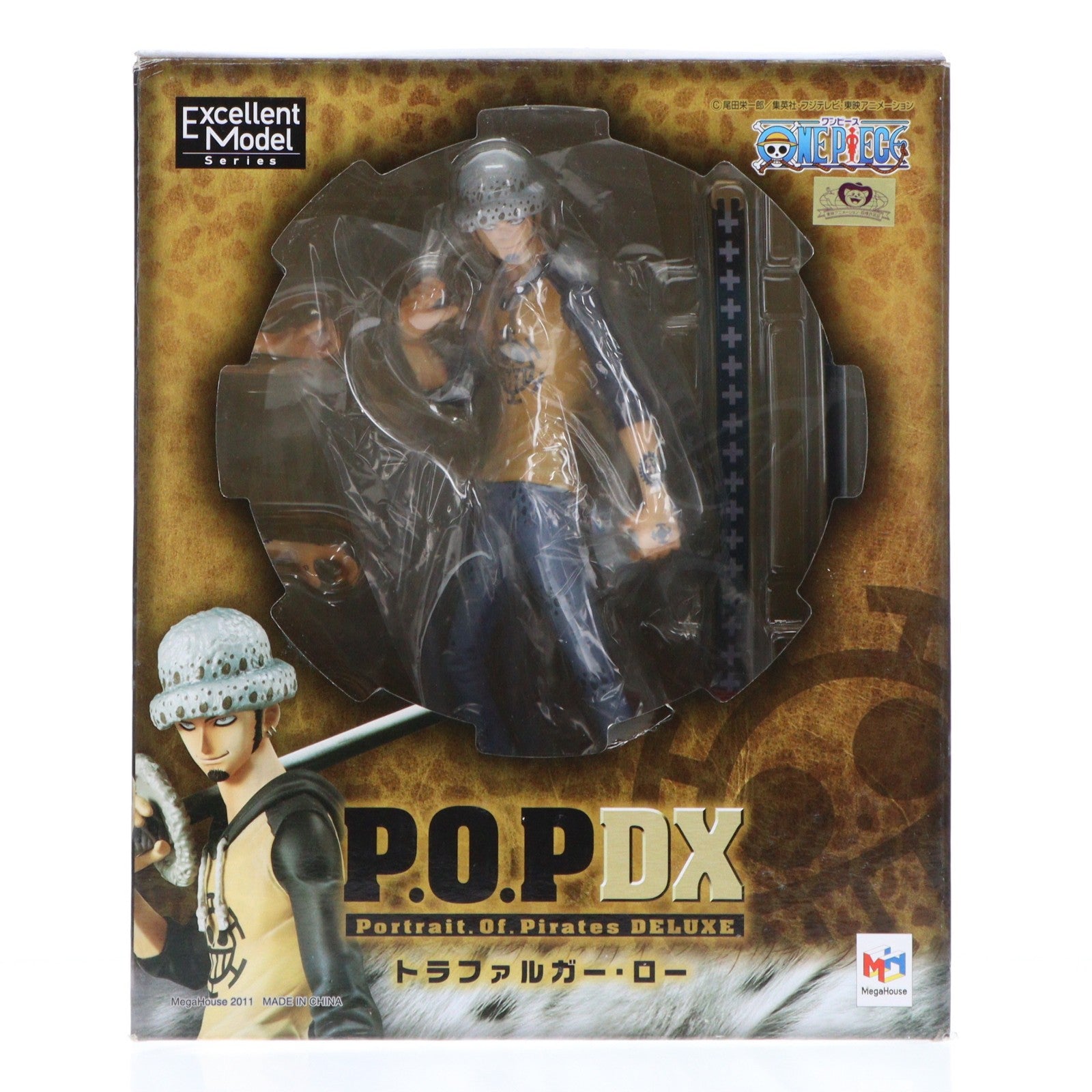 【中古即納】[FIG] Portrait.Of.Pirates P.O.P NEO-DX トラファルガー・ロー ONE PIECE(ワンピース) 1/8 完成品 フィギュア メガハウス(20110416)