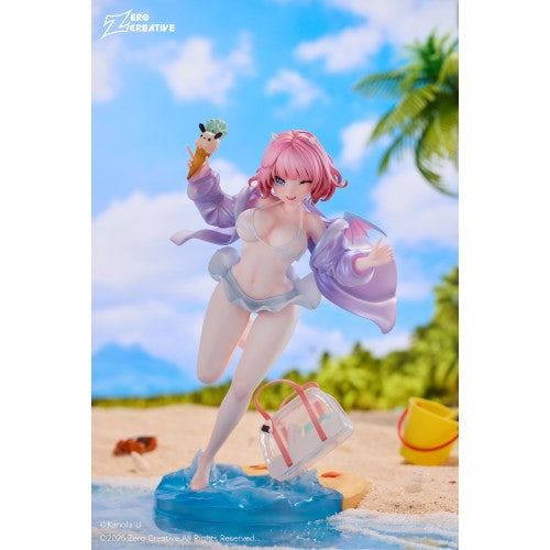 【中古即納】[FIG] 夏!ビキニ!美少女! 1/7 完成品 フィギュア(PF395) Dongguan Lingchuang Aesthetics Technology Co.Ltd./PLUM(プラム)(20250930)