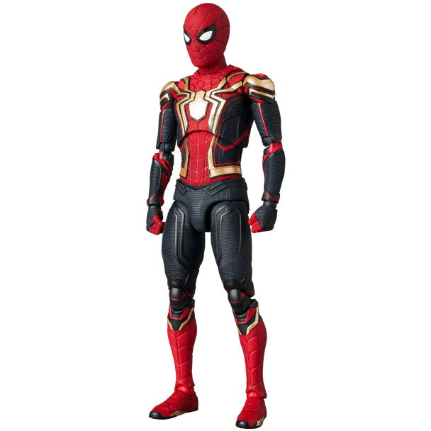 【中古即納】[FIG] マフェックス No.245 MAFEX SPIDER-MAN(スパイダーマン) INTEGRATED SUIT スパイダーマン:ノー・ウェイ・ホーム 完成品 可動フィギュア メディコム・トイ(20250430)