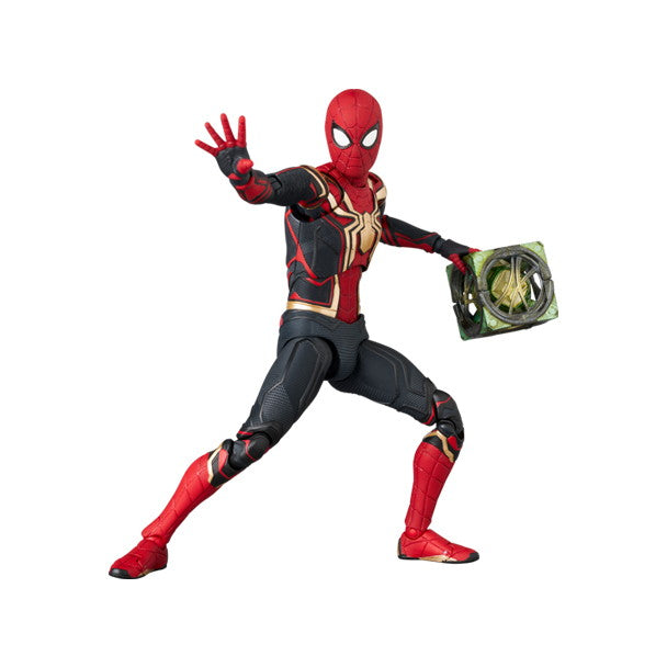 【中古即納】[FIG] マフェックス No.245 MAFEX SPIDER-MAN(スパイダーマン) INTEGRATED SUIT スパイダーマン:ノー・ウェイ・ホーム 完成品 可動フィギュア メディコム・トイ(20250430)