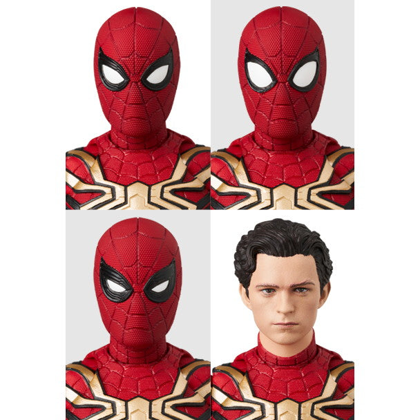 【中古即納】[FIG] マフェックス No.245 MAFEX SPIDER-MAN(スパイダーマン) INTEGRATED SUIT スパイダーマン:ノー・ウェイ・ホーム 完成品 可動フィギュア メディコム・トイ(20250430)