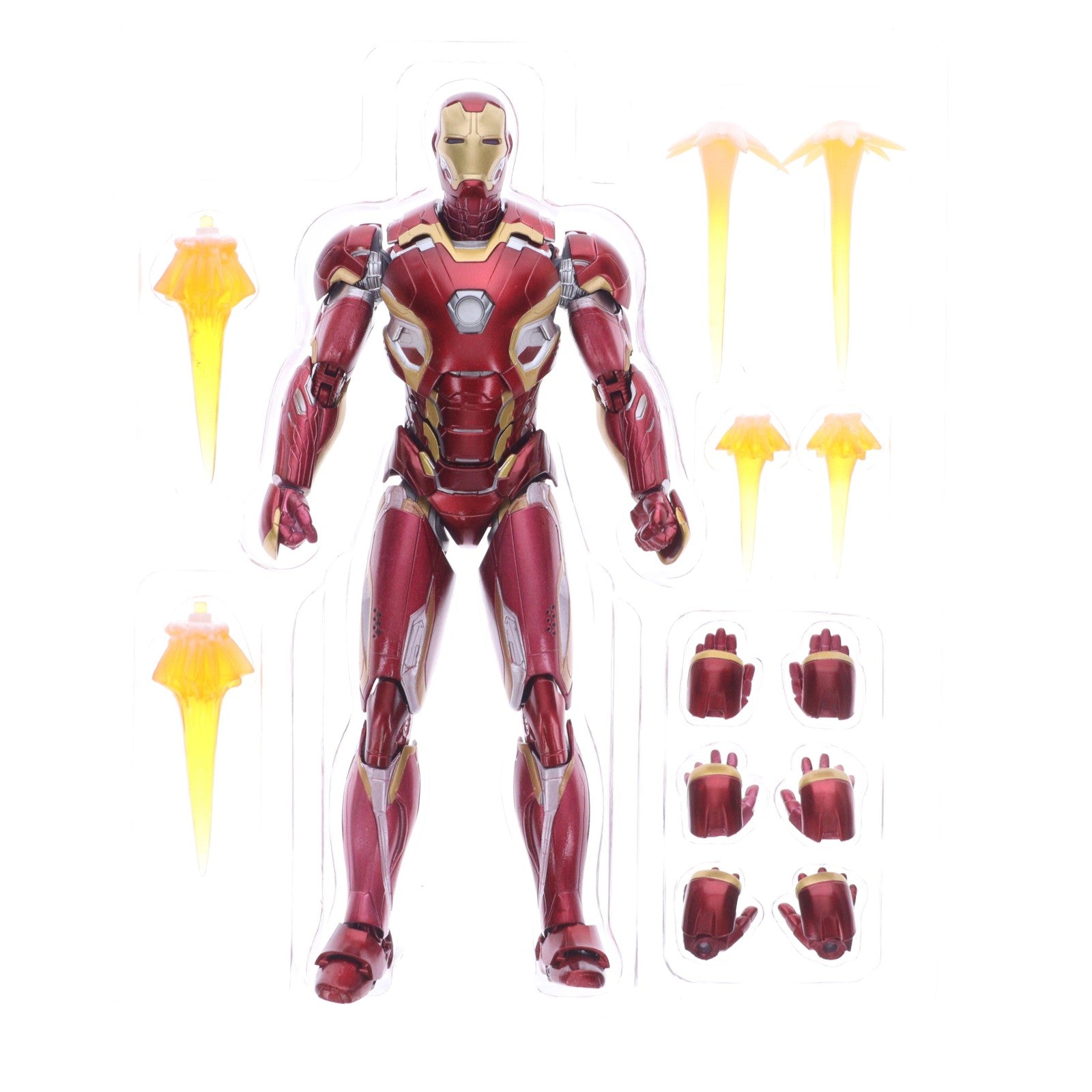 【中古即納】[FIG] S.H.Figuarts(フィギュアーツ) アイアンマン マーク45 アベンジャーズ/エイジ・オブ・ウルトロン 完成品 可動フィギュア バンダイ(20150829)