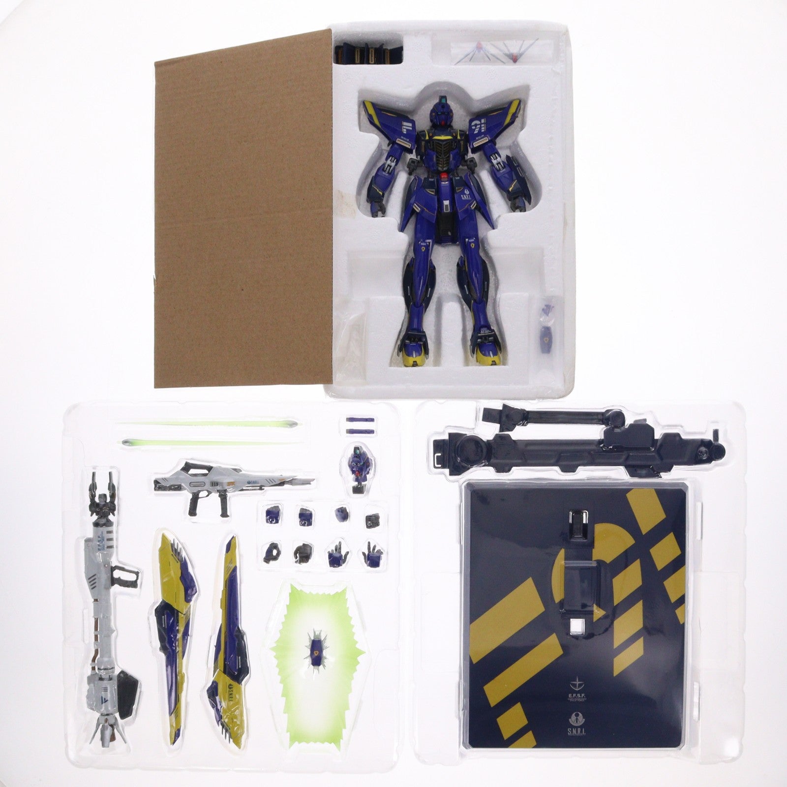 【中古即納】[FIG] スリーブ付属 METAL BUILD ガンダムF91(ハリソン・マディン機) 機動戦士クロスボーン・ガンダム 完成品 可動フィギュア 魂ネイション2017&魂ウェブ商店限定 バンダイ(20171201)