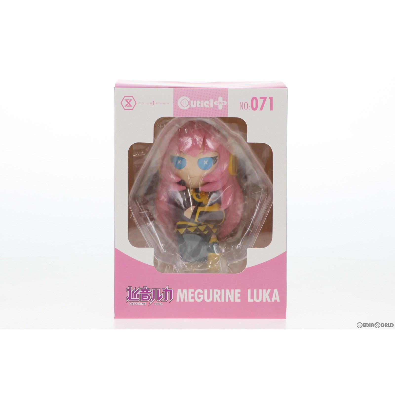 【中古即納】[FIG] Cutie1+(キューティ1プラス) 巡音ルカ(めぐりねるか) ピアプロキャラクターズ/キャラクター・ボーカル・シリーズ03 巡音ルカ 完成品 フィギュア(CT1-21018) プライム1スタジオ(20221112)