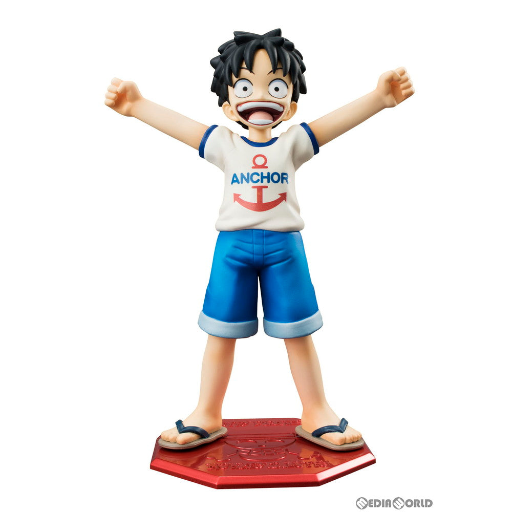 【中古即納】[FIG] (再販) エクセレントモデル MILD Portrait.Of.Pirates P.O.P CB-R1 ルフィ ONE PIECE(ワンピース) 1/8 完成品 フィギュア メガハウス(20150329)