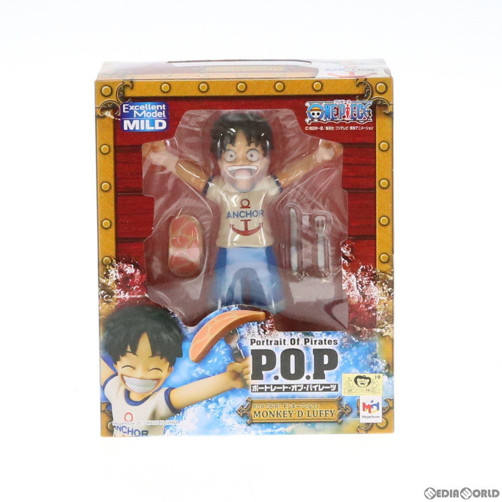 【中古即納】[FIG] (再販) エクセレントモデル MILD Portrait.Of.Pirates P.O.P CB-R1 ルフィ ONE PIECE(ワンピース) 1/8 完成品 フィギュア メガハウス(20150329)