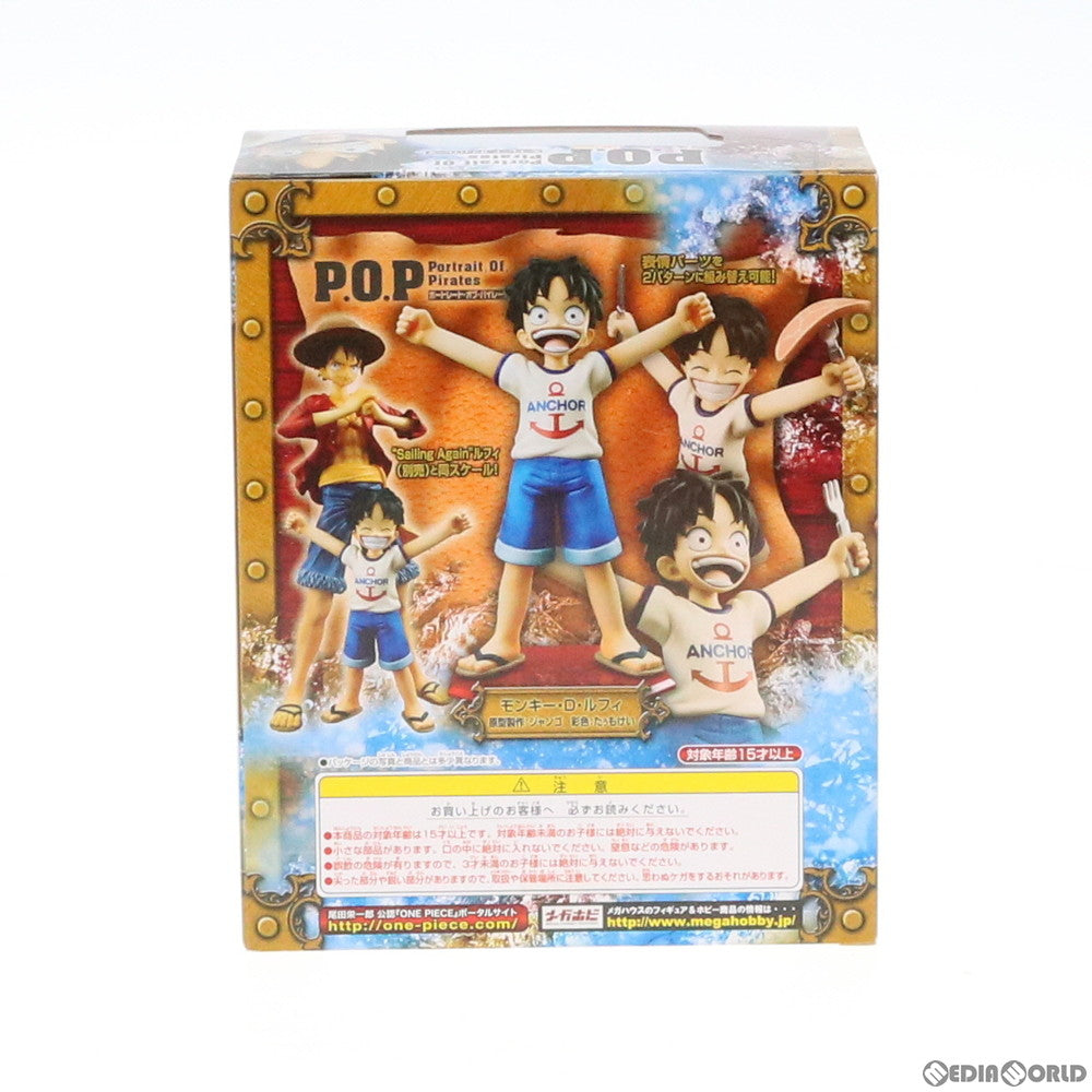 【中古即納】[FIG] (再販) エクセレントモデル MILD Portrait.Of.Pirates P.O.P CB-R1 ルフィ ONE PIECE(ワンピース) 1/8 完成品 フィギュア メガハウス(20150329)