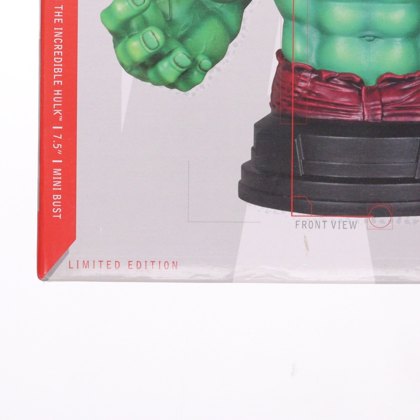 【中古即納】[FIG] マーベル・ミニバスト ハルク MARVEL COMICS(マーベル・コミック) 完成品 フィギュア(海外流通版) ジェントル・ジャイアント(20120131)