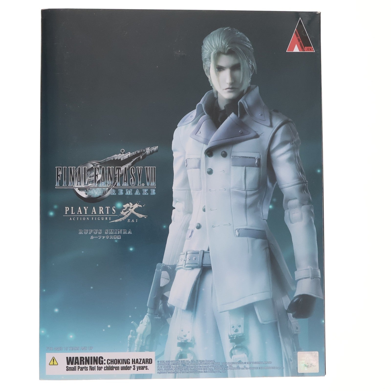 【中古即納】[FIG] PLAY ARTS改(プレイアーツ改) ルーファウス神羅 FINAL FANTASY VII REMAKE(ファイナルファンタジー7 リメイク) 完成品 可動フィギュア スクウェア・エニックス(20211112)