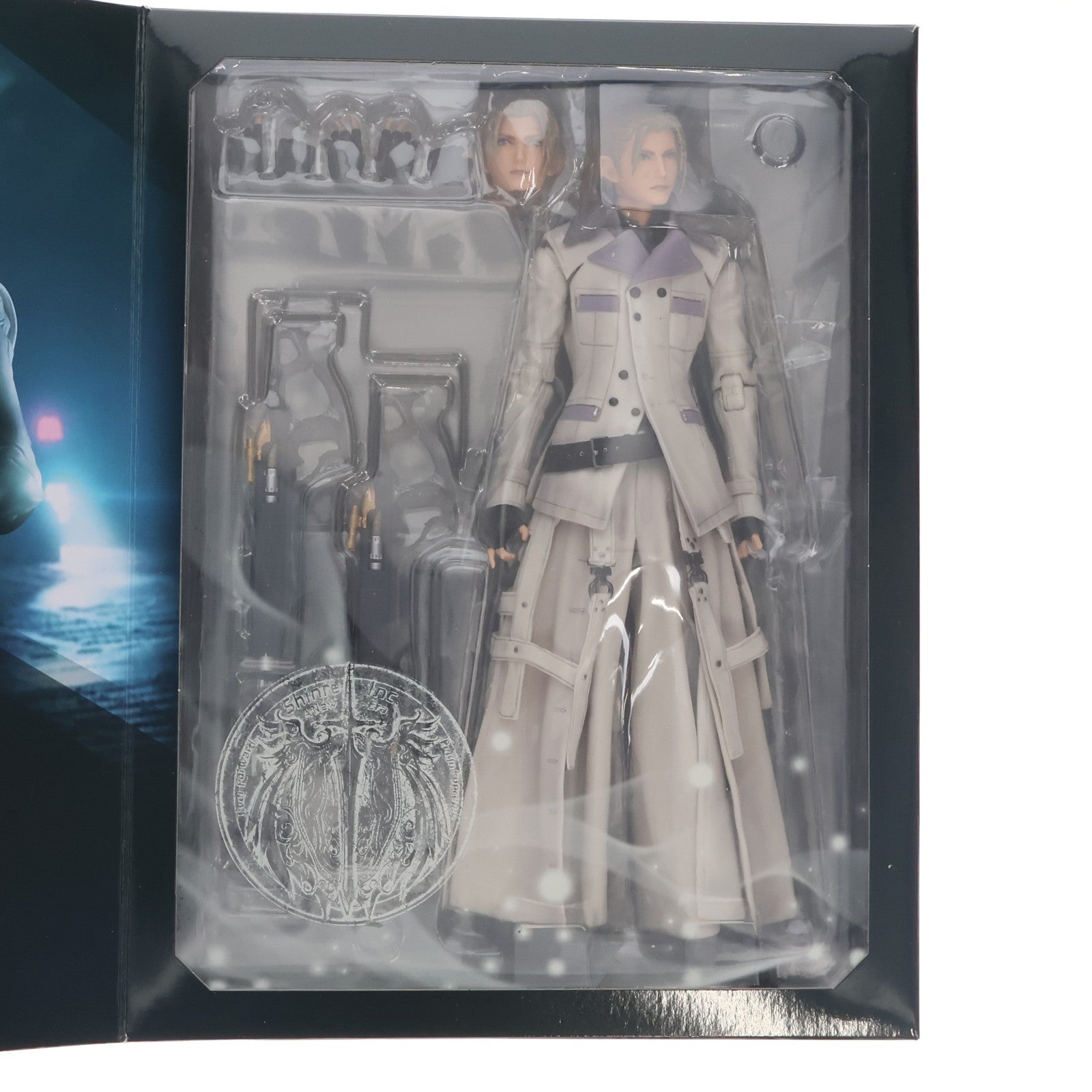 【中古即納】[FIG] PLAY ARTS改(プレイアーツ改) ルーファウス神羅 FINAL FANTASY VII REMAKE(ファイナルファンタジー7 リメイク) 完成品 可動フィギュア スクウェア・エニックス(20211112)