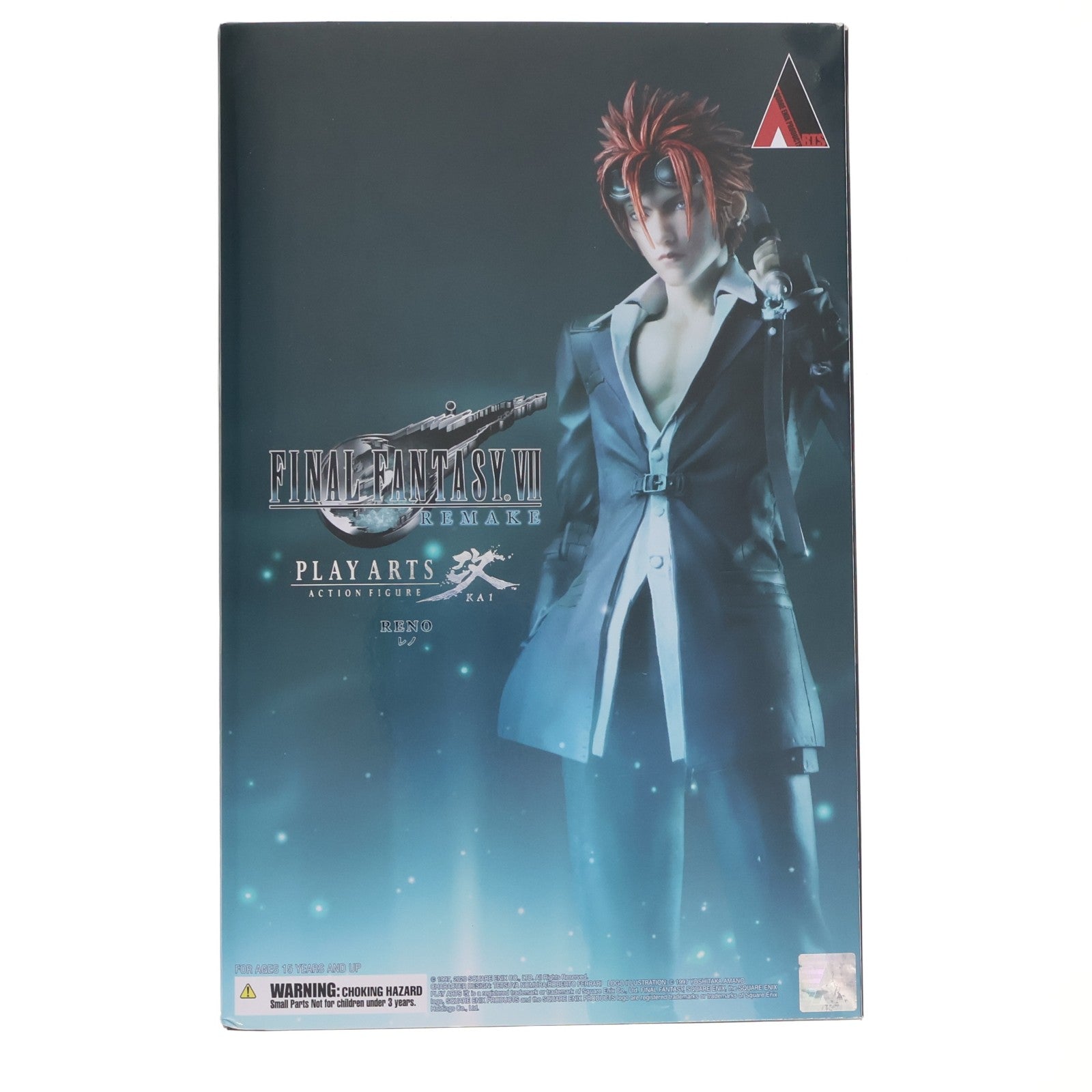 【中古即納】[FIG] PLAY ARTS改(プレイアーツ改) レノ FINAL FANTASY VII REMAKE(ファイナルファンタジー7 リメイク) 完成品 可動フィギュア スクウェア・エニックス(20210828)