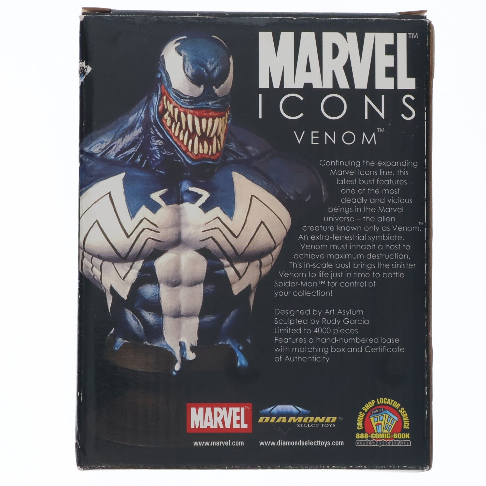 【中古即納】[FIG] Marvel Icons ヴェノム スパイダーマン 完成品 フィギュア DIAMOND SELECT TOYS(ダイアモンドセレクトトイズ)(20071231)