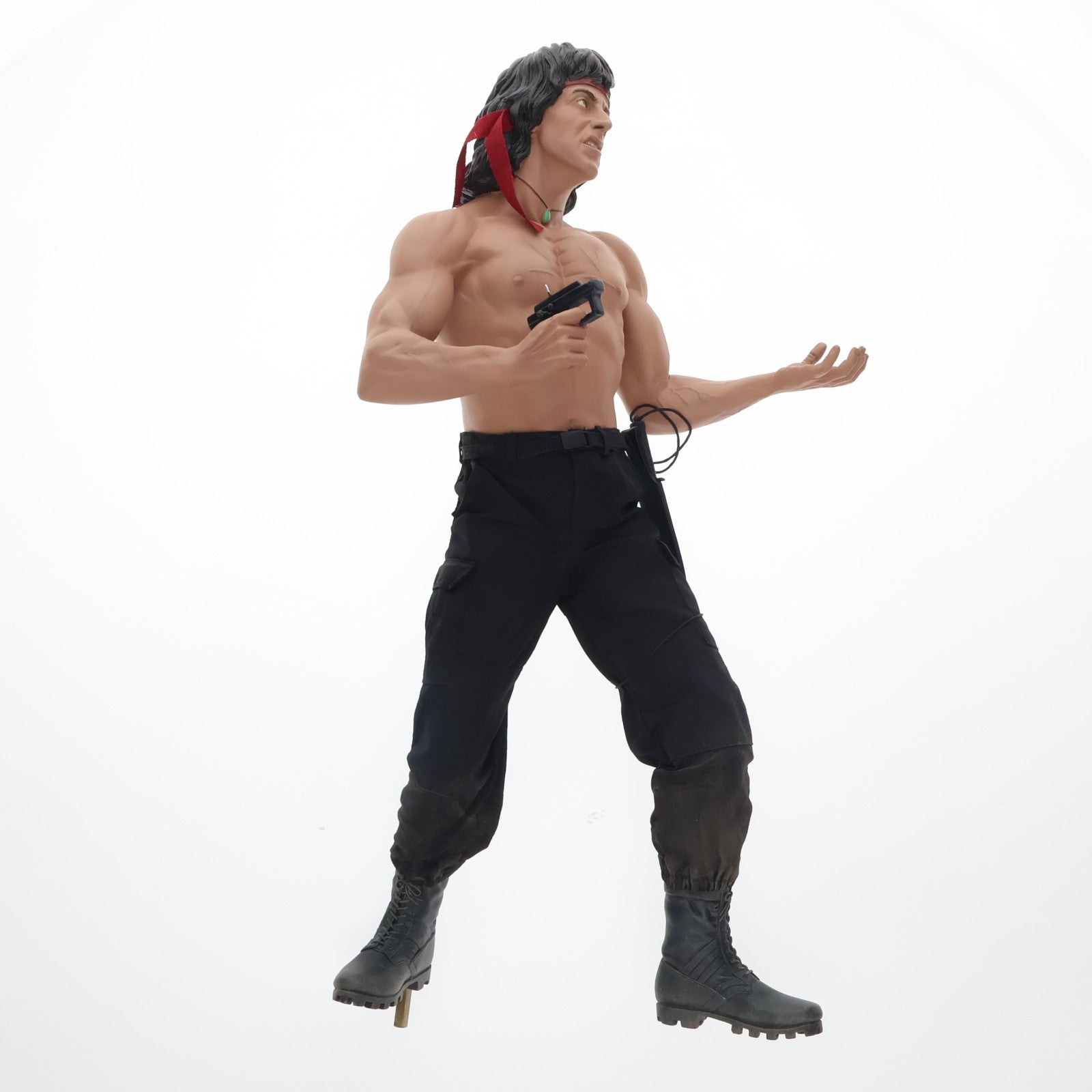 【中古即納】[FIG] SIDESHOW COLLECTIBLES RAMBO 18 LIMITED EDITION PREMIUM FORMAT FIGURE 完成品 サイドショウ(19991231)