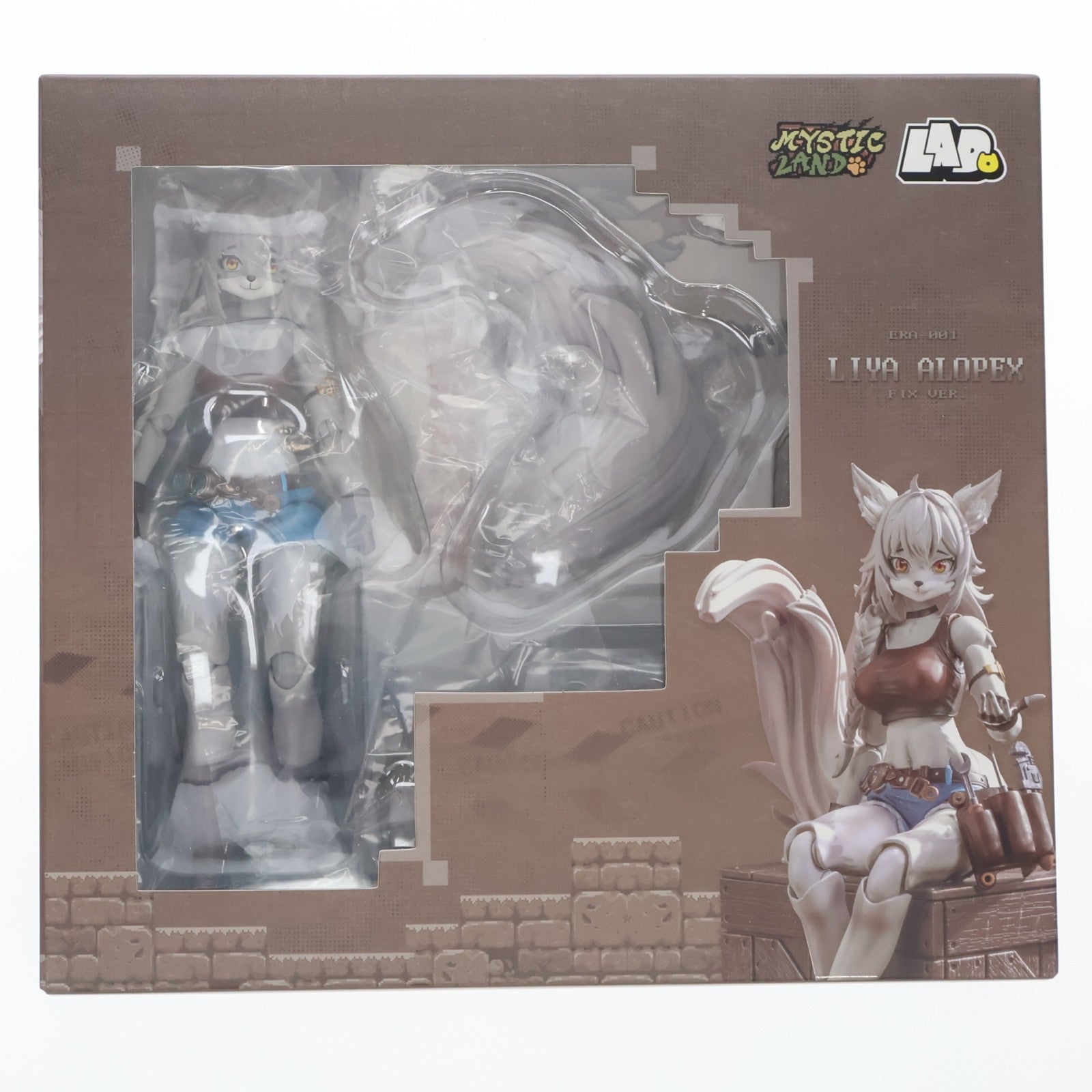 【中古即納】[FIG] マイルストン流通限定 ERA-001 Liya(リヤ) 整備士Ver. 1/12 完成品 可動フィギュア LADo TOYS(20250731)