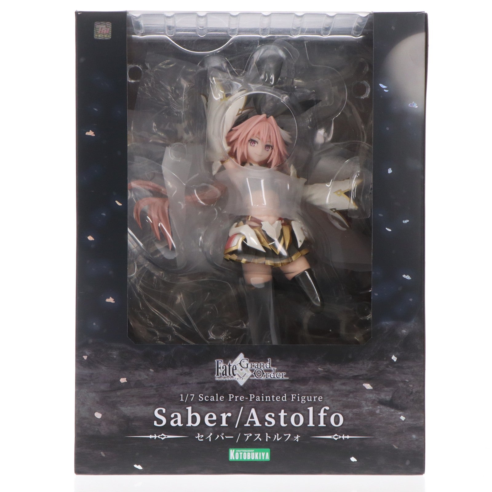 【中古即納】[FIG] セイバー/アストルフォ Fate/Grand Order(フェイト/グランドオーダー) 1/7 完成品 フィギュア(PV012) コトブキヤ(20230928)